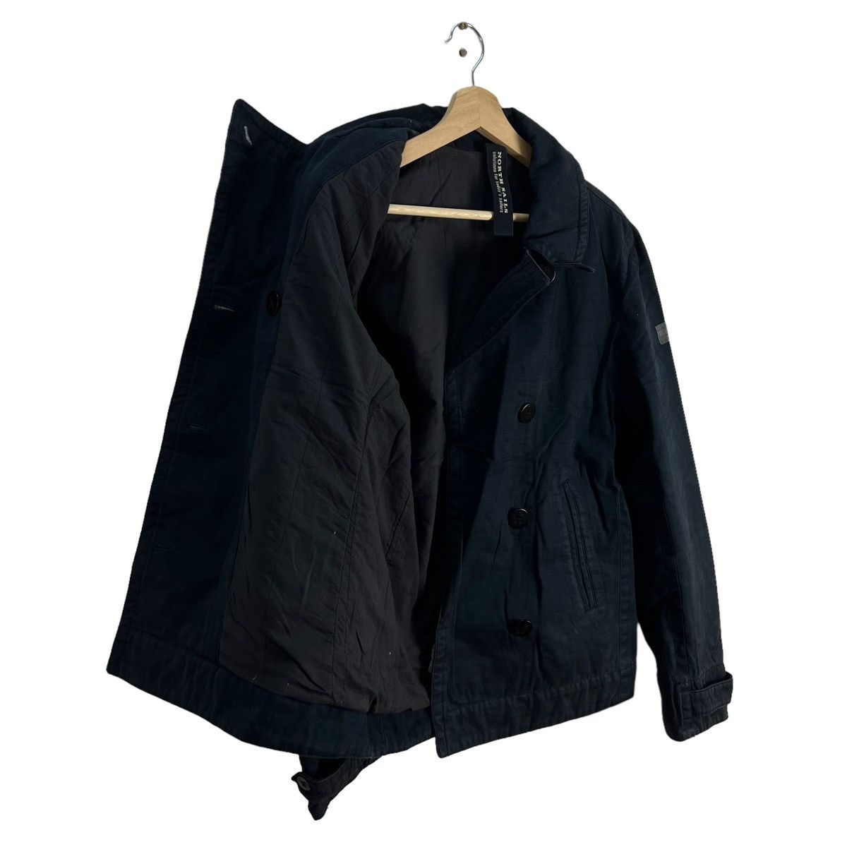 Japanese Brand VINTAGE NORTH SAILS MULTI POCKET CARGO JACKET INSPECTOR Size US M / EU 48-50 / 2 - 11 Thumbnail