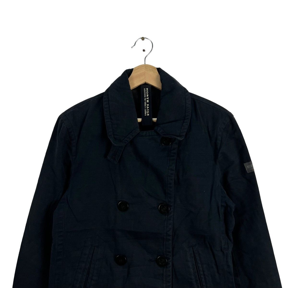 Japanese Brand VINTAGE NORTH SAILS MULTI POCKET CARGO JACKET INSPECTOR Size US M / EU 48-50 / 2 - 6 Thumbnail
