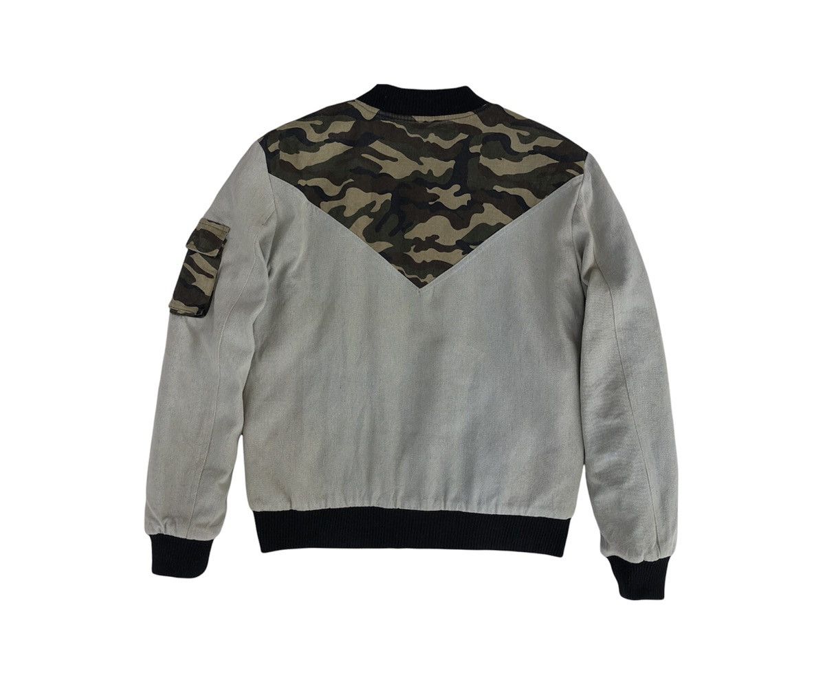 Vintage ABM Camo Design lined Quilted Bomber Jacket Size US M / EU 48-50 / 2 - 6 Thumbnail