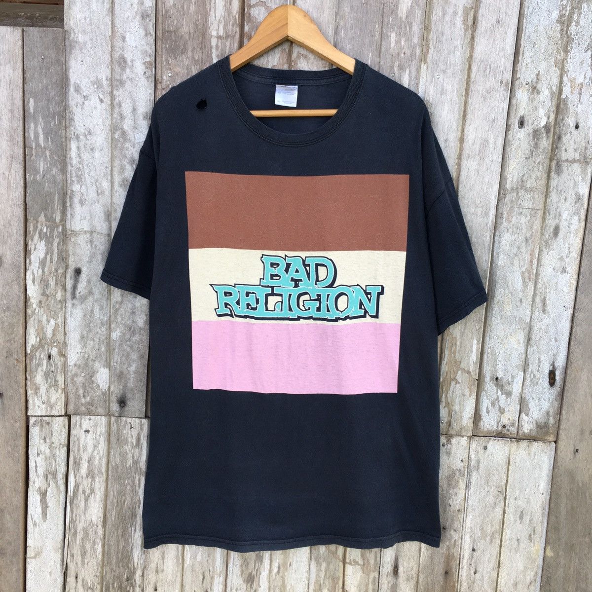 Band Tees Thrashed Faded Vintage Y2K Bad Religion ERD GRUNGE OG TEE Size US XL / EU 56 / 4 - 1 Thumbnail