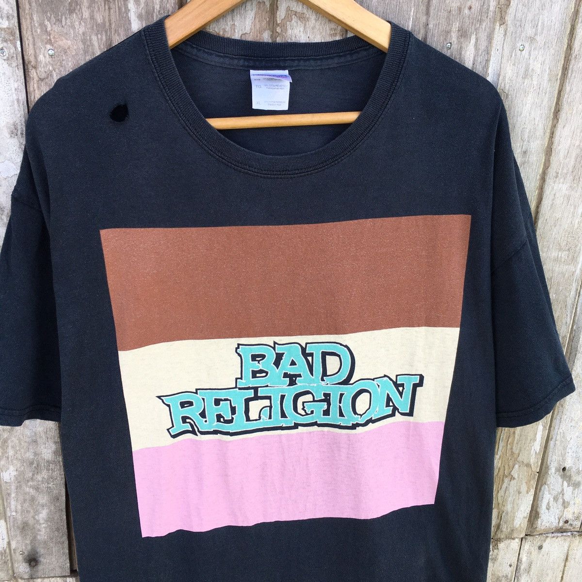 Band Tees Thrashed Faded Vintage Y2K Bad Religion ERD GRUNGE OG TEE Size US XL / EU 56 / 4 - 3 Thumbnail