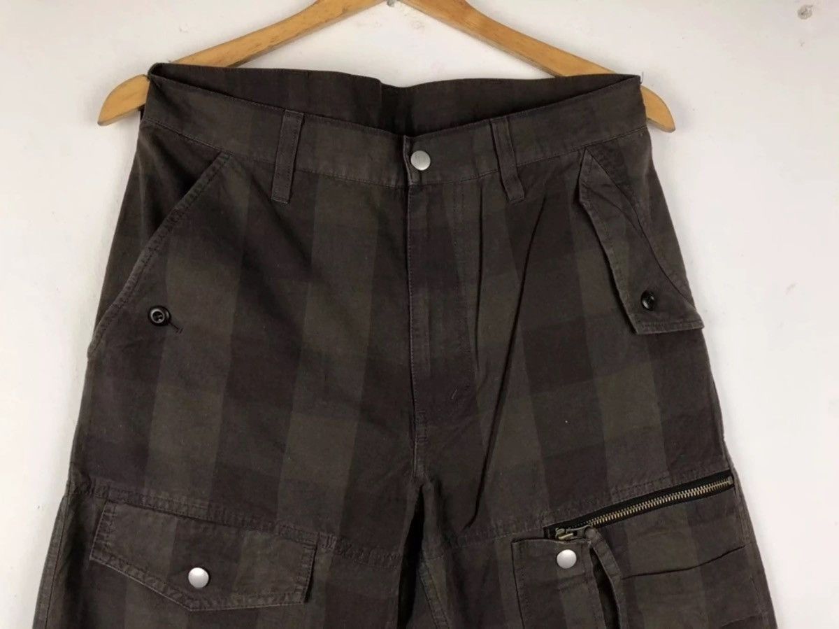 Japanese Brand PPFM Multi-pocket Tactical Bondage Parachute Pants Size US 30 / EU 46 - 3 Thumbnail