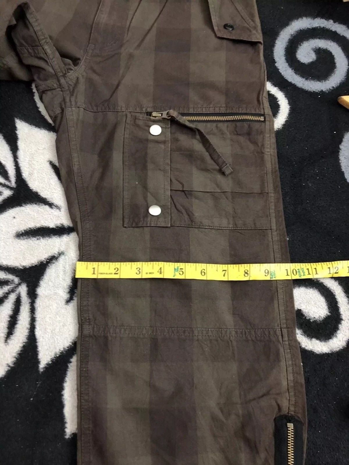 Japanese Brand PPFM Multi-pocket Tactical Bondage Parachute Pants Size US 30 / EU 46 - 10 Thumbnail