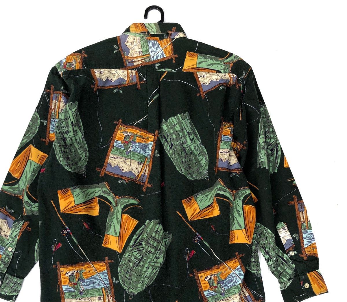 Tommy Hilfiger Tommy Hilfiger Fisherman Button Down Long Sleeves Shirt Size US L / EU 52-54 / 3 - 7 Thumbnail