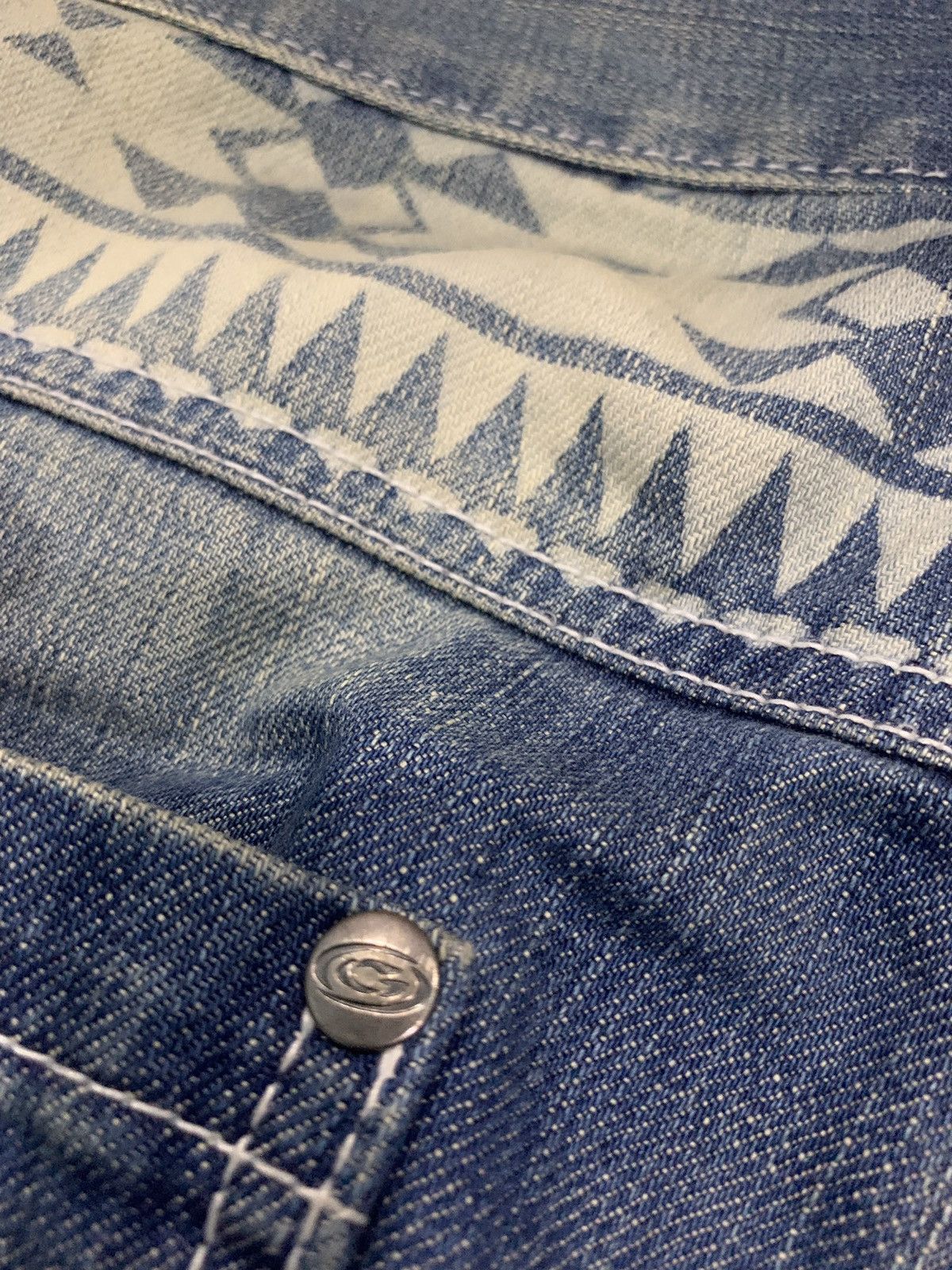 Gotcha × Japanese Brand × Vintage Vintage Gotcha Surf Denim Classic Tattoo Design Size US 32 / EU 48 - 5 Thumbnail
