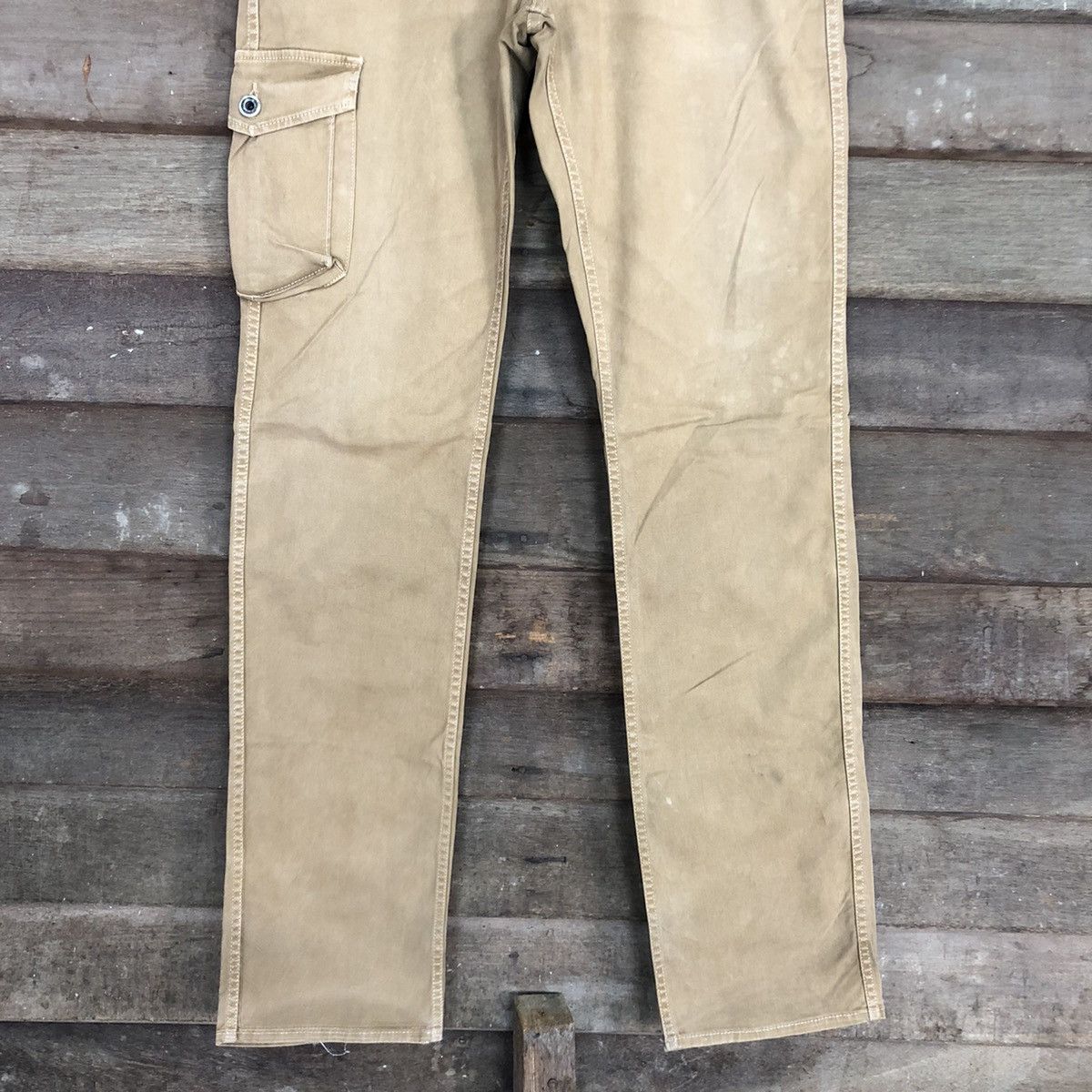 Johnbull John Bull Brown Multipocket Cargo Pants #3816 Size US 32 / EU 48 - 3 Thumbnail