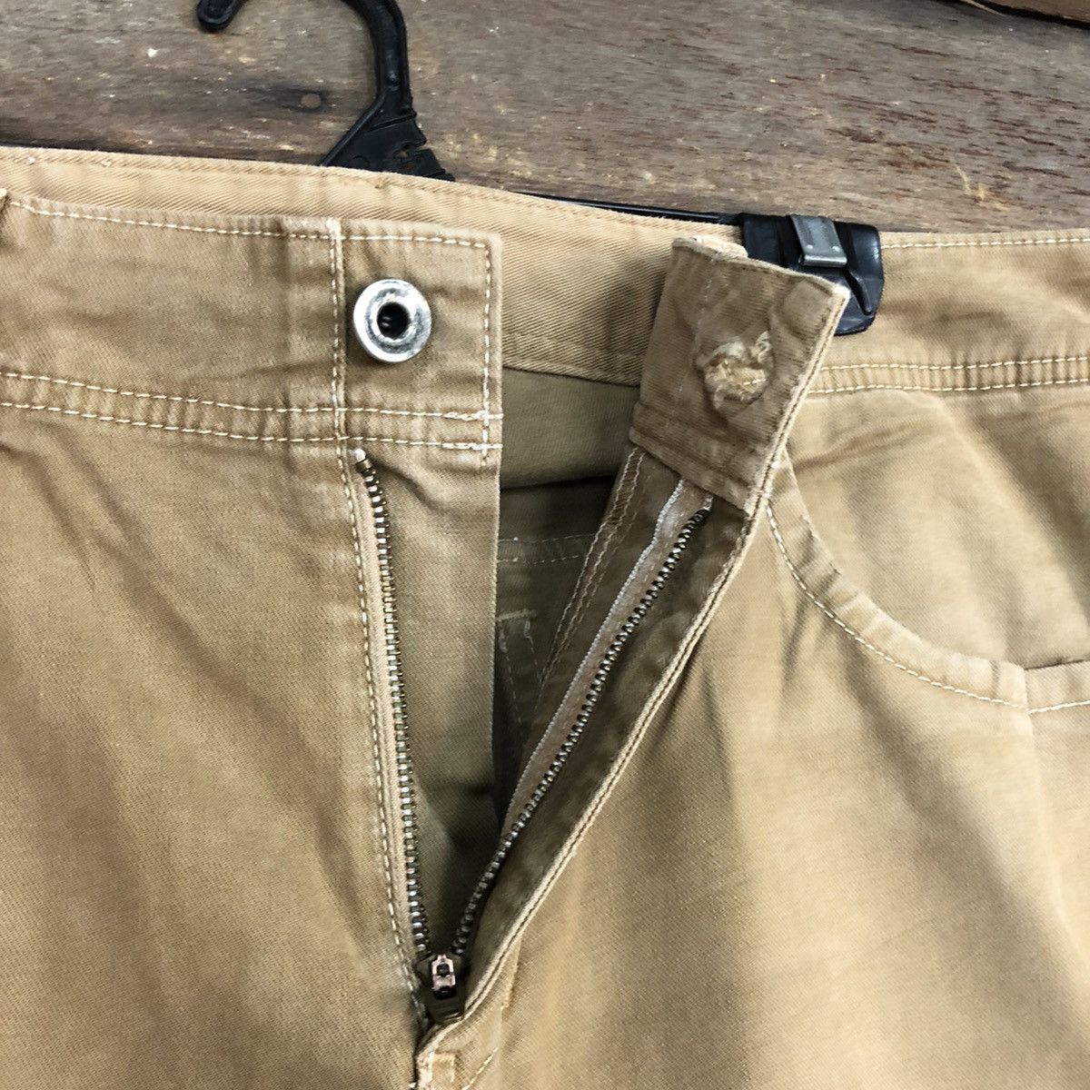 Johnbull John Bull Brown Multipocket Cargo Pants #3816 Size US 32 / EU 48 - 7 Thumbnail