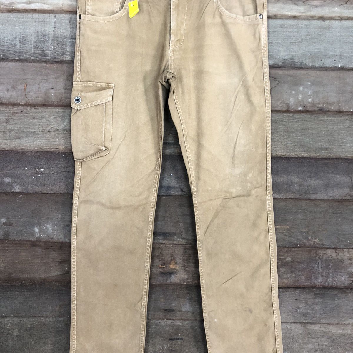 Johnbull John Bull Brown Multipocket Cargo Pants #3816 Size US 32 / EU 48 - 4 Thumbnail