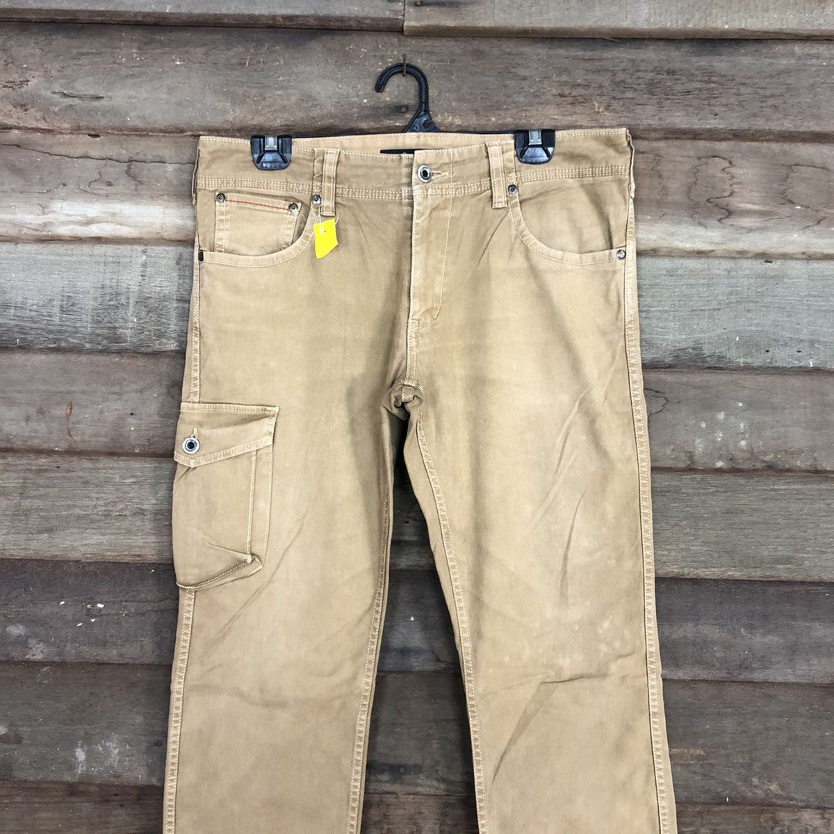 Johnbull John Bull Brown Multipocket Cargo Pants #3816 Size US 32 / EU 48 - 2 Thumbnail