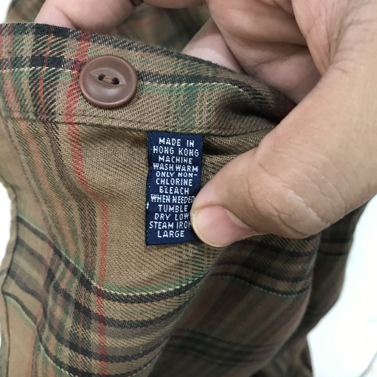Flannel × Polo Ralph Lauren Polo Sport Ralph Lauren Flannel Shirt Buttom Up Size US L / EU 52-54 / 3 - 5 Thumbnail