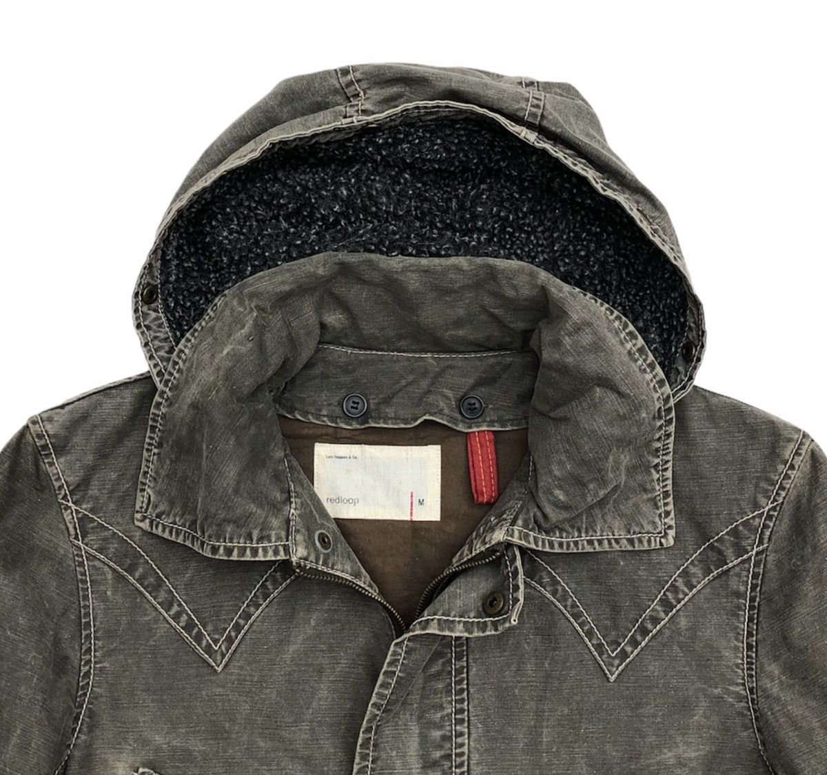 Levi's Levis Redloop Denime Season Parka Jacket Size US M / EU 48-50 / 2 - 5 Thumbnail