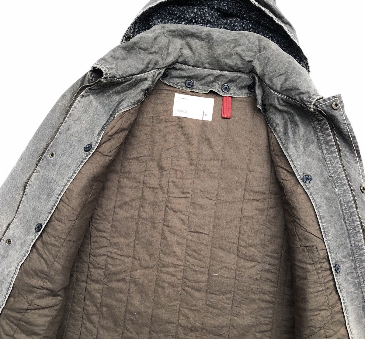Levi's Levis Redloop Denime Season Parka Jacket Size US M / EU 48-50 / 2 - 13 Thumbnail