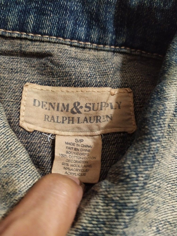 Polo Ralph Lauren Polo RL Denim Jacket Size US S / EU 44-46 / 1 - 8 Thumbnail