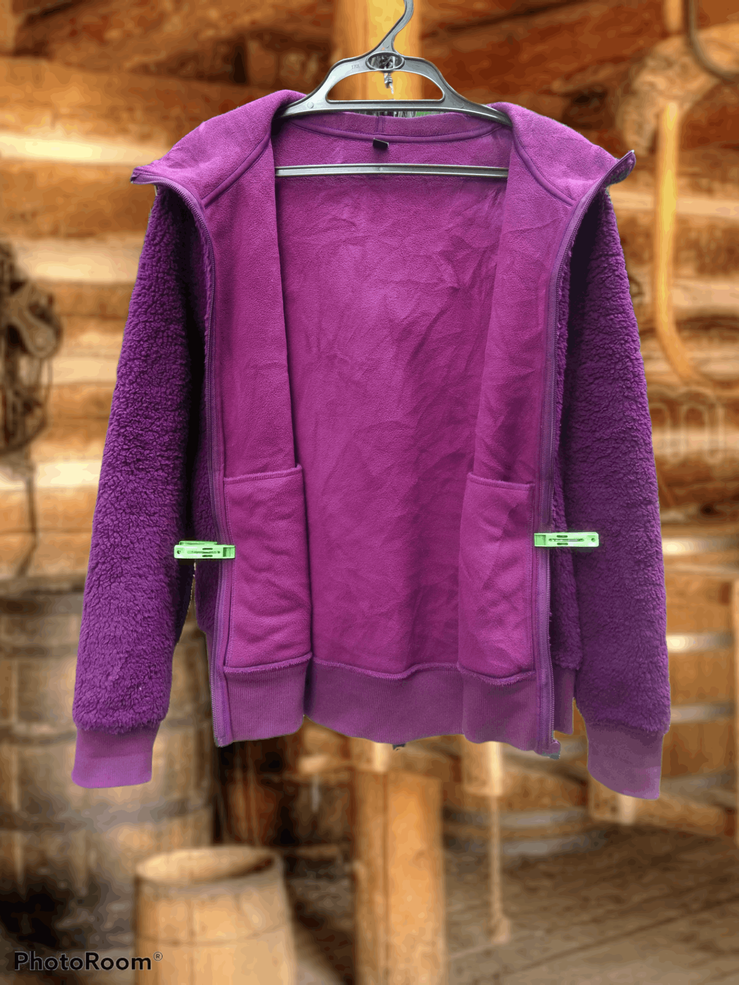 Japanese Brand × Uniqlo UNIQLO FLEECE HOODIE JACKET Size US M / EU 48-50 / 2 - 3 Thumbnail