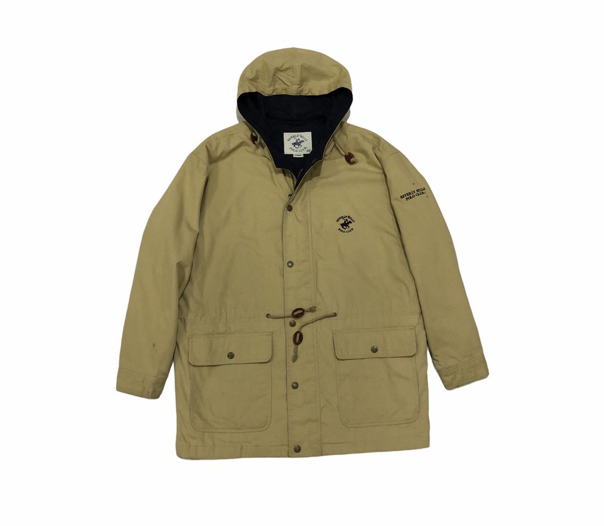Beverly Hills Polo Club Vintage Beverly Hills Polo Club Parka Jacket With Hoodie Size US L / EU 52-54 / 3 - 3 Thumbnail