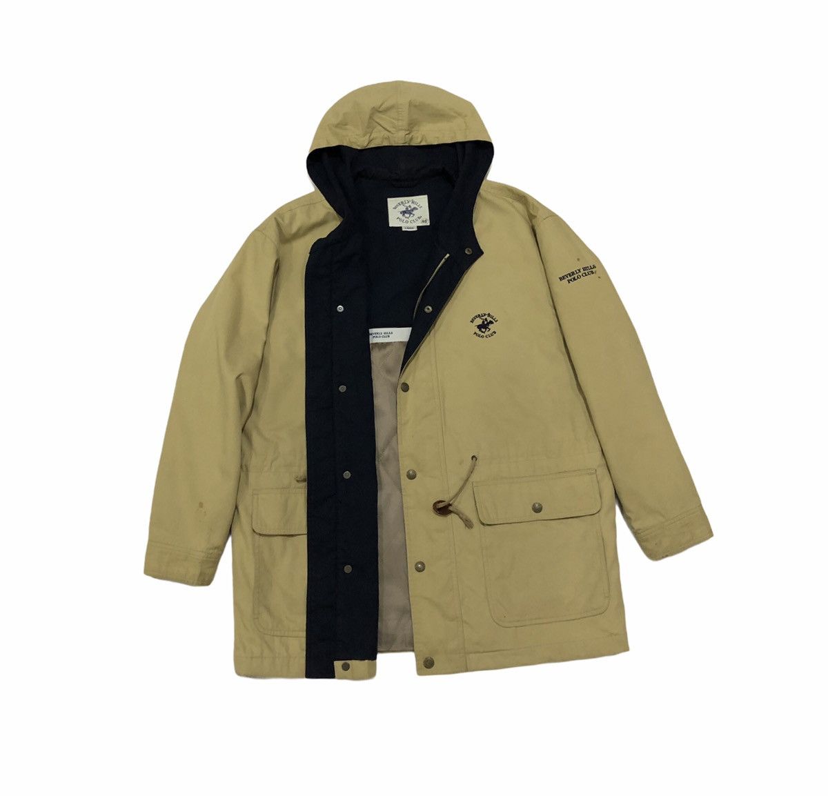 Beverly Hills Polo Club Vintage Beverly Hills Polo Club Parka Jacket With Hoodie Size US L / EU 52-54 / 3 - 2 Thumbnail