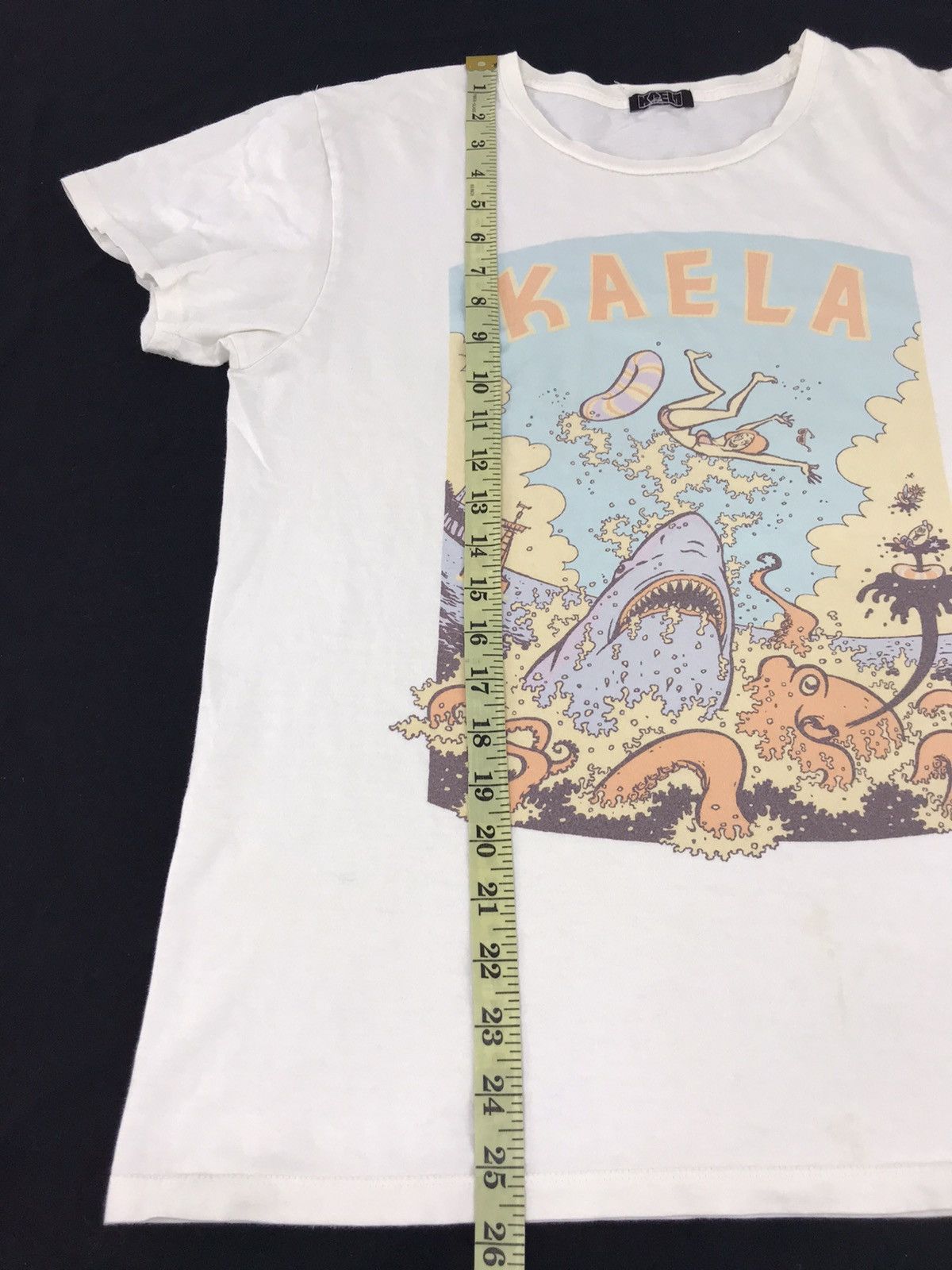 Band Tees × Vintage Vintage Kaela Kimura Japanese Singer Artist Jaws Animation Size M / US 6-8 / IT 42-44 - 8 Thumbnail