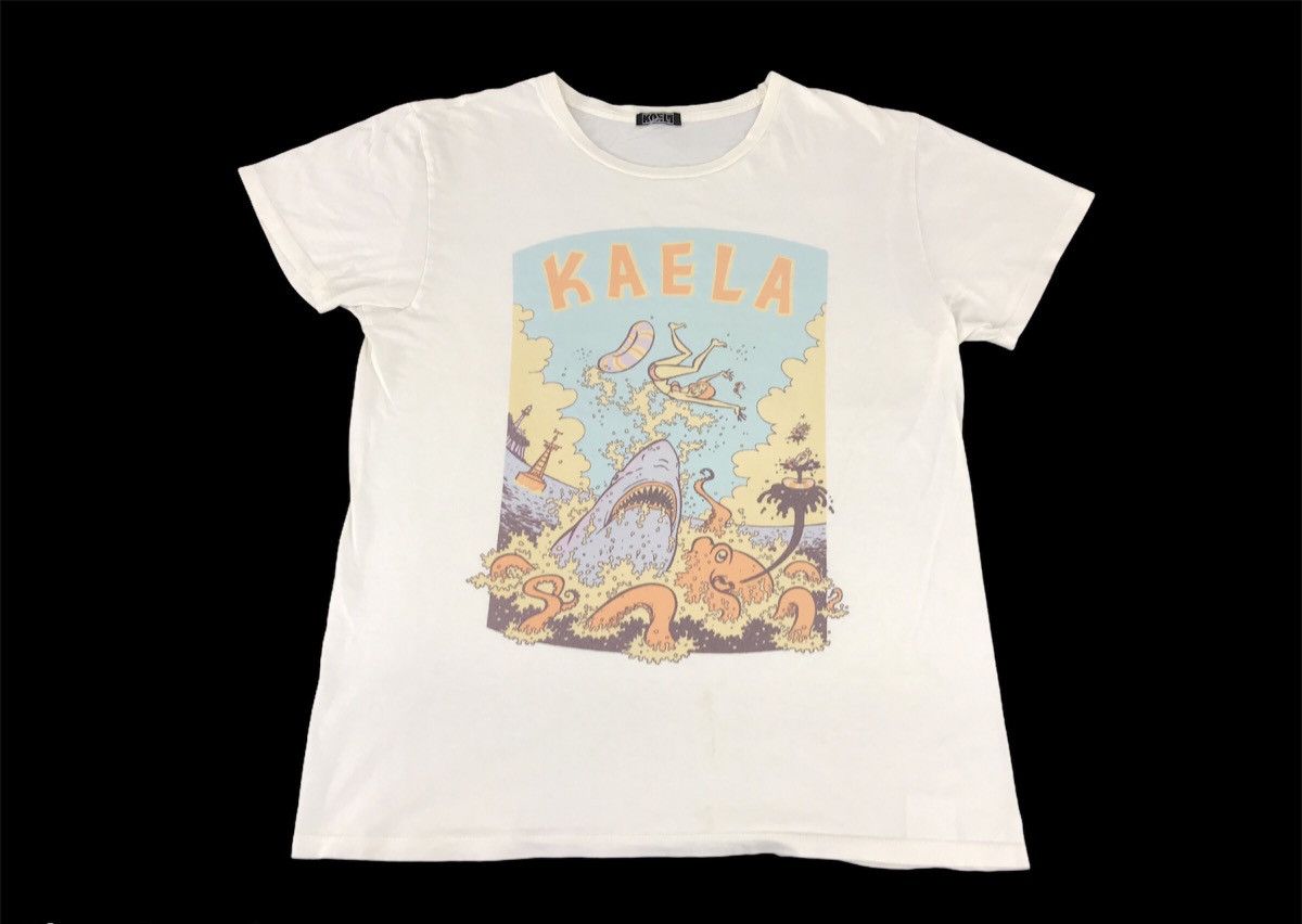 Band Tees × Vintage Vintage Kaela Kimura Japanese Singer Artist Jaws Animation Size M / US 6-8 / IT 42-44 - 1 Thumbnail