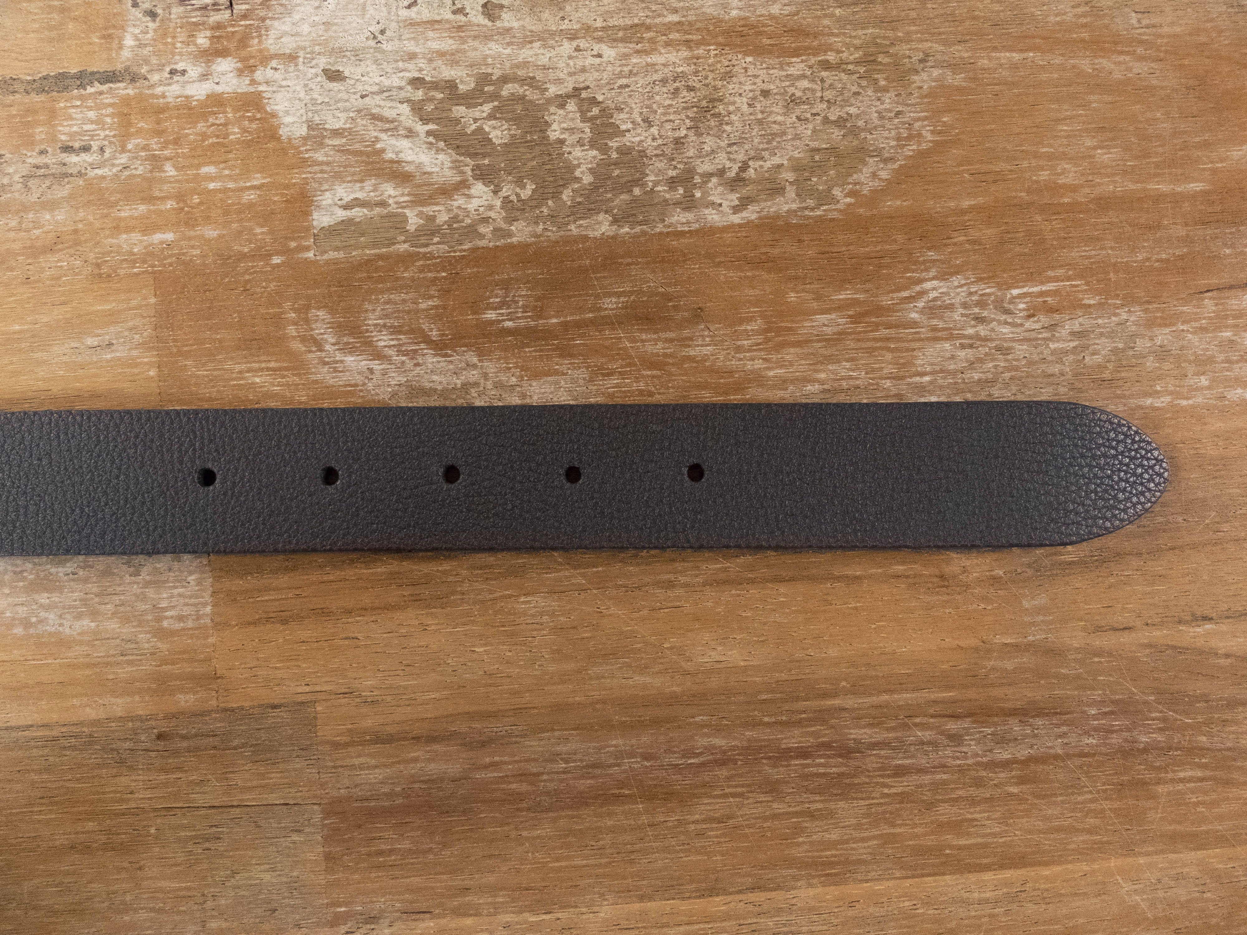 Andersons ANDERSON'S gray leather belt Size 110 fits size 43-44 waist Size 44 - 6 Thumbnail