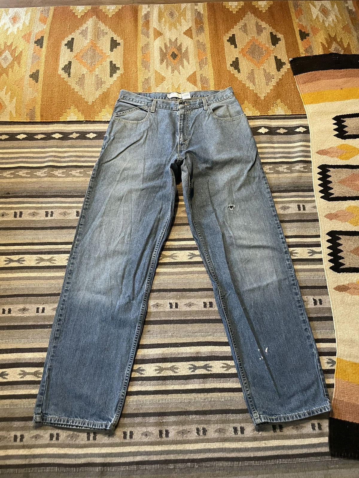 00'S Levi's SILVER TAB Silver Tab BAGGY FIT Tapered Denim Pants Men's W36 / eaa513978