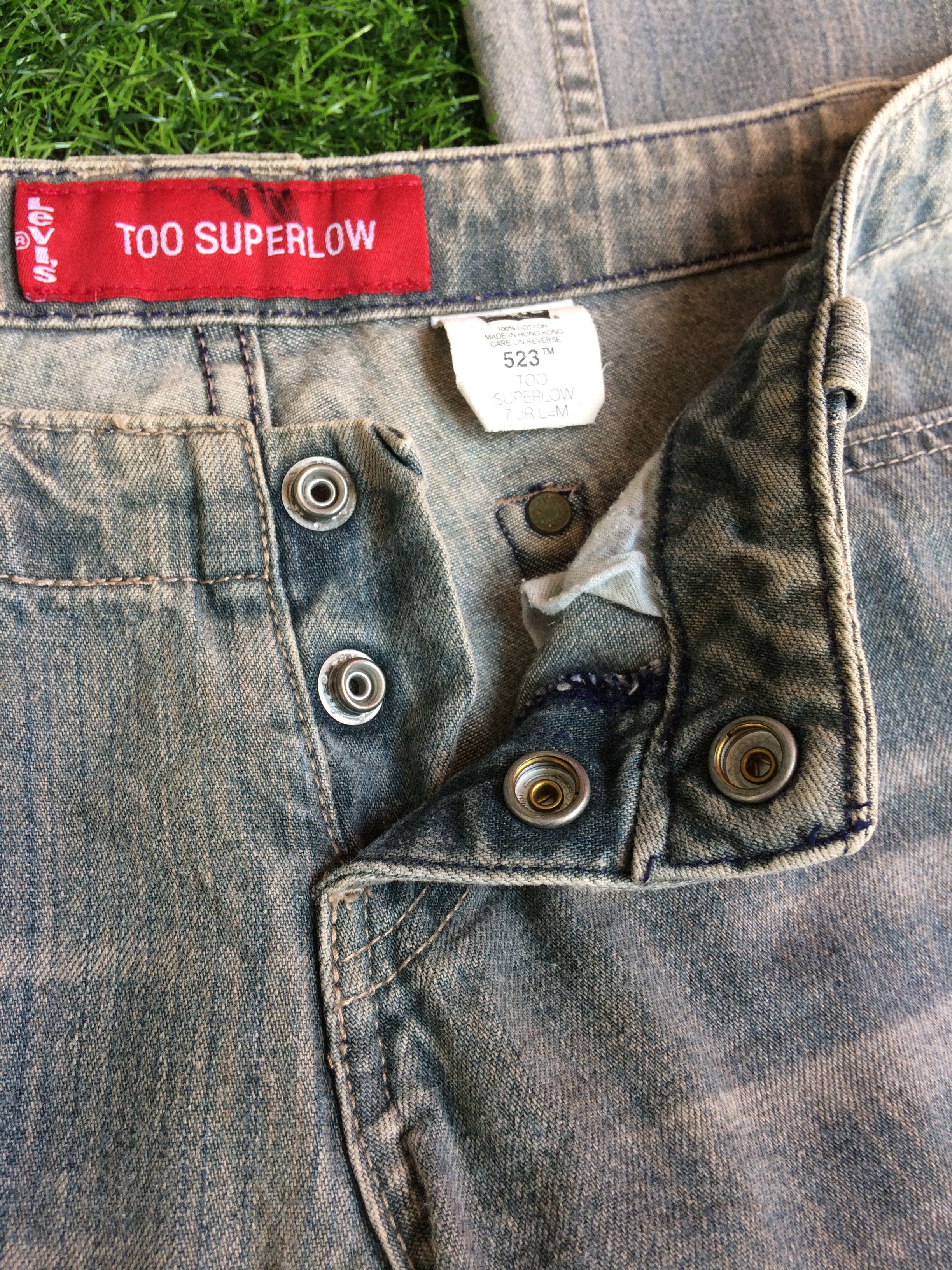 Levi's Flare Levis Jeans Japan Faded Boot Cut Denim #B-004 Size 30" / US 8 / IT 44 - 4 Thumbnail