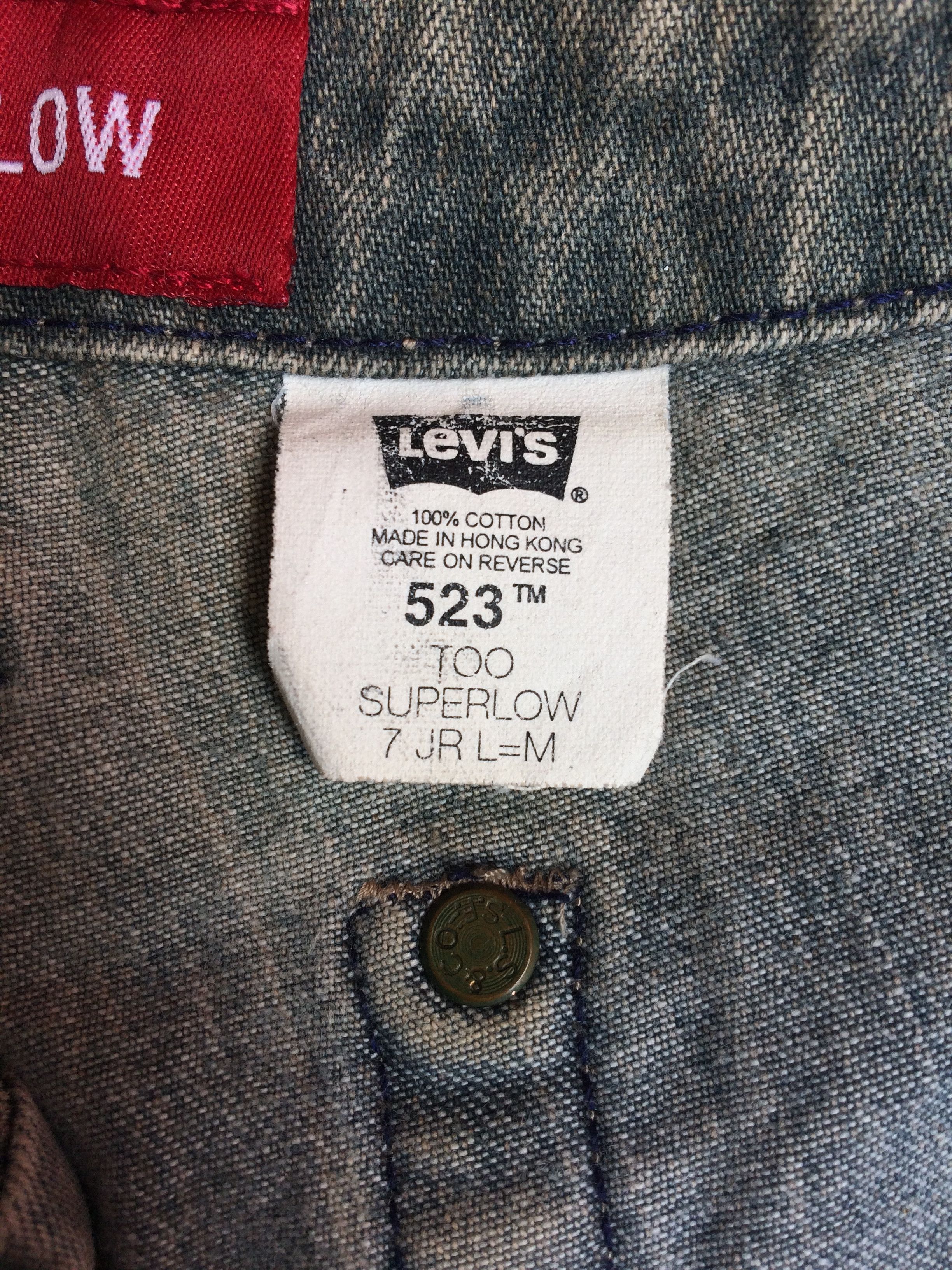 Levi's Flare Levis Jeans Japan Faded Boot Cut Denim #B-004 Size 30" / US 8 / IT 44 - 9 Thumbnail
