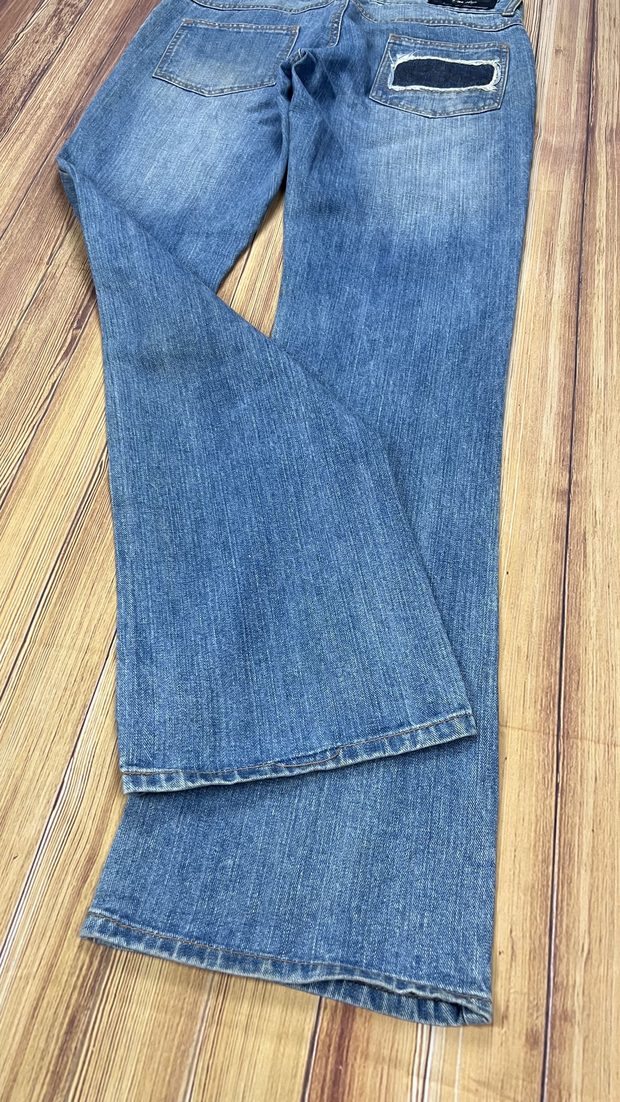 Japanese Brand × Vintage Women Soul Frank Patchy Jeans Size 33" - 10 Thumbnail
