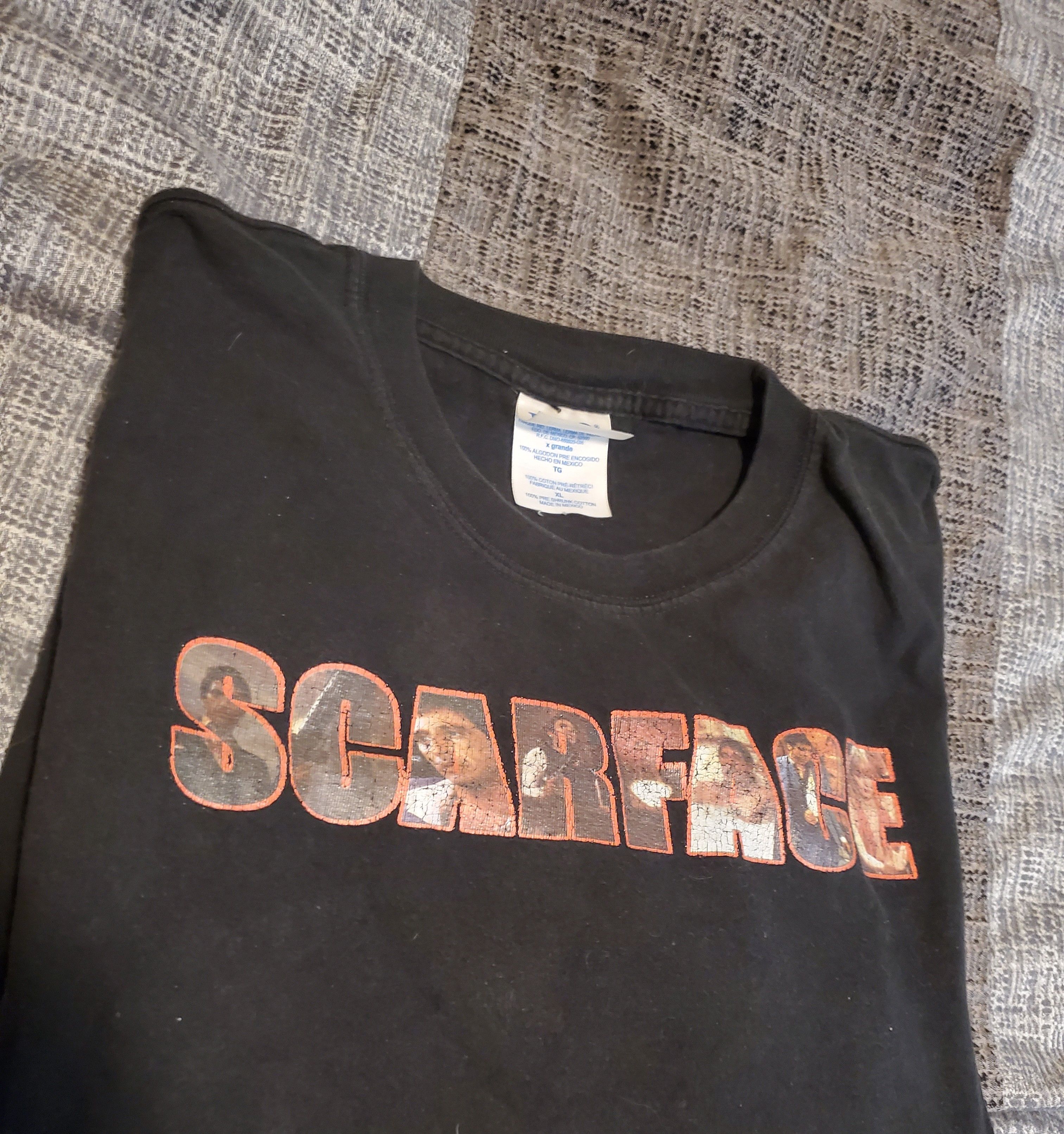 Vintage Vintage Scarface T-Shirt Size US M / EU 48-50 / 2 - 1 Thumbnail