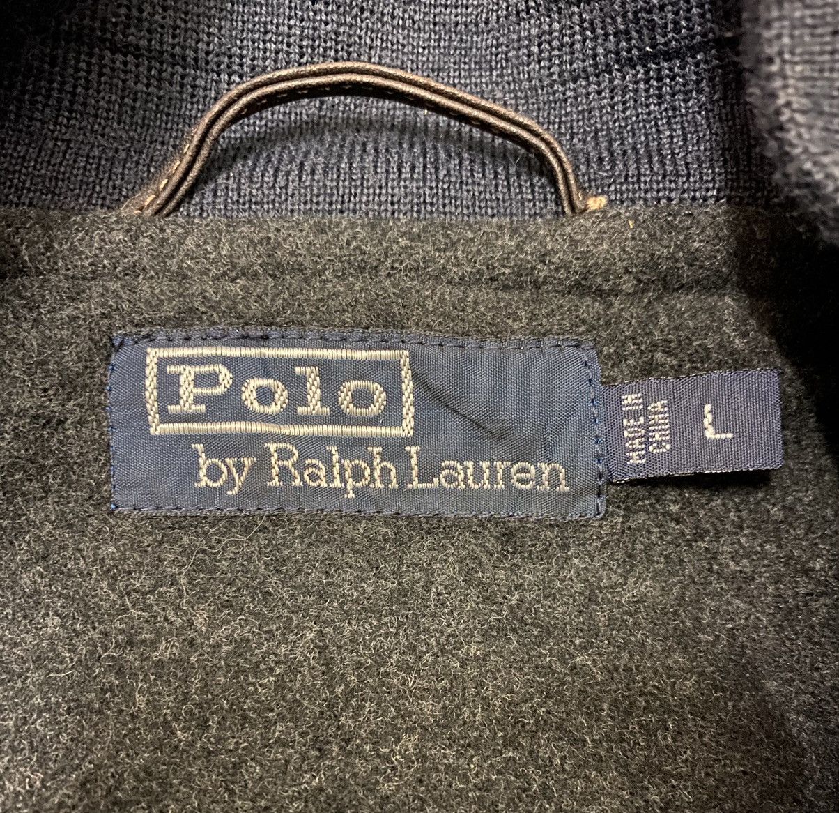 Polo Ralph Lauren Rare RL Polo Ralph Lauren Quilted Lining Wool Bomber Jacket Size US L / EU 52-54 / 3 - 10 Thumbnail