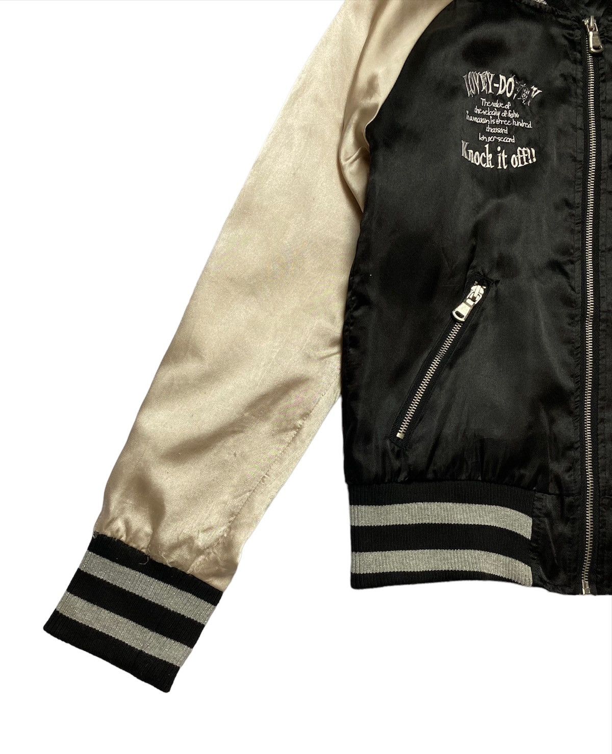 Japanese Brand Vintage HCM2 Japanese Sukajan Embroidered Logo Jacket Size M / US 6-8 / IT 42-44 - 6 Thumbnail