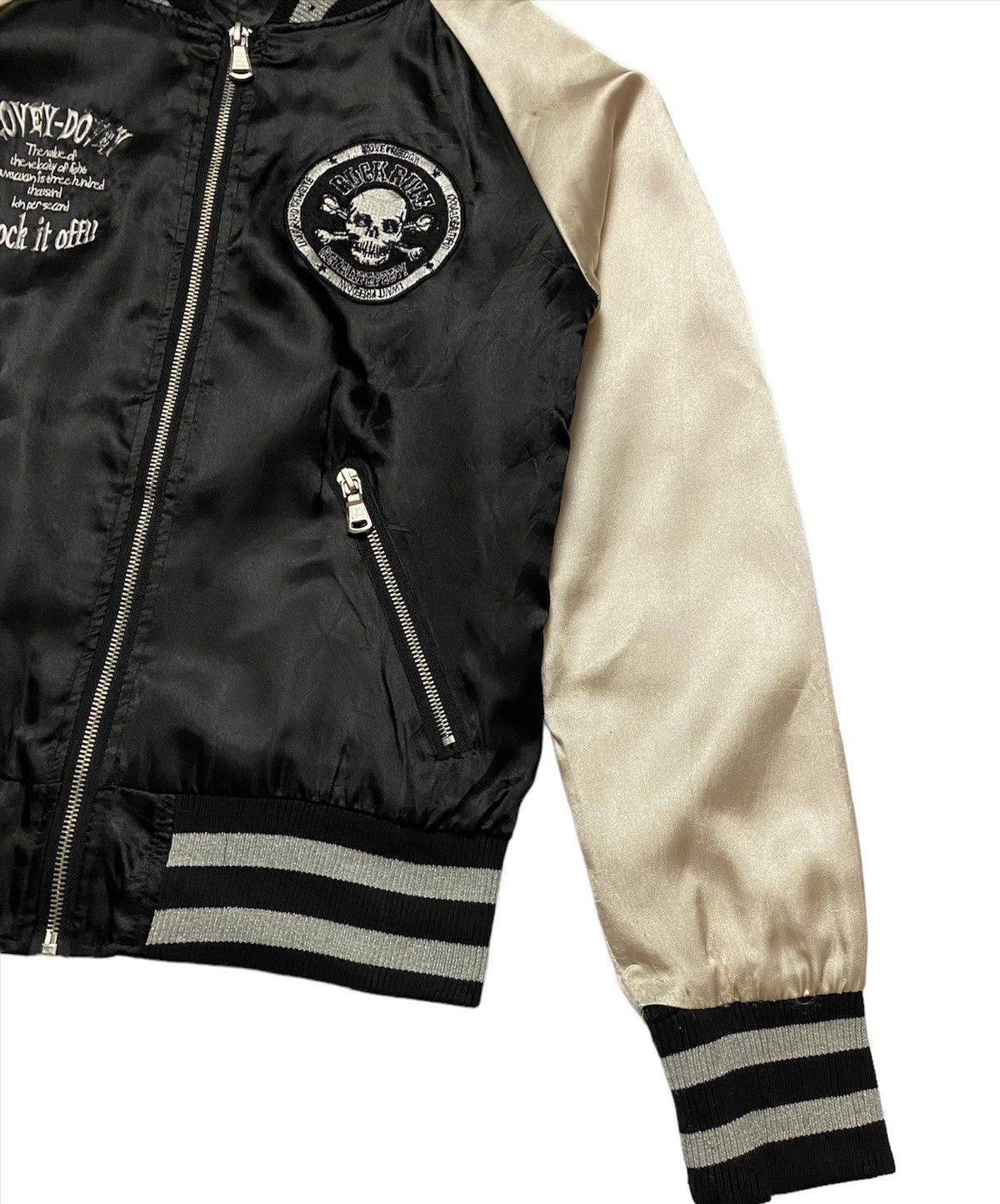 Japanese Brand Vintage HCM2 Japanese Sukajan Embroidered Logo Jacket Size M / US 6-8 / IT 42-44 - 5 Thumbnail