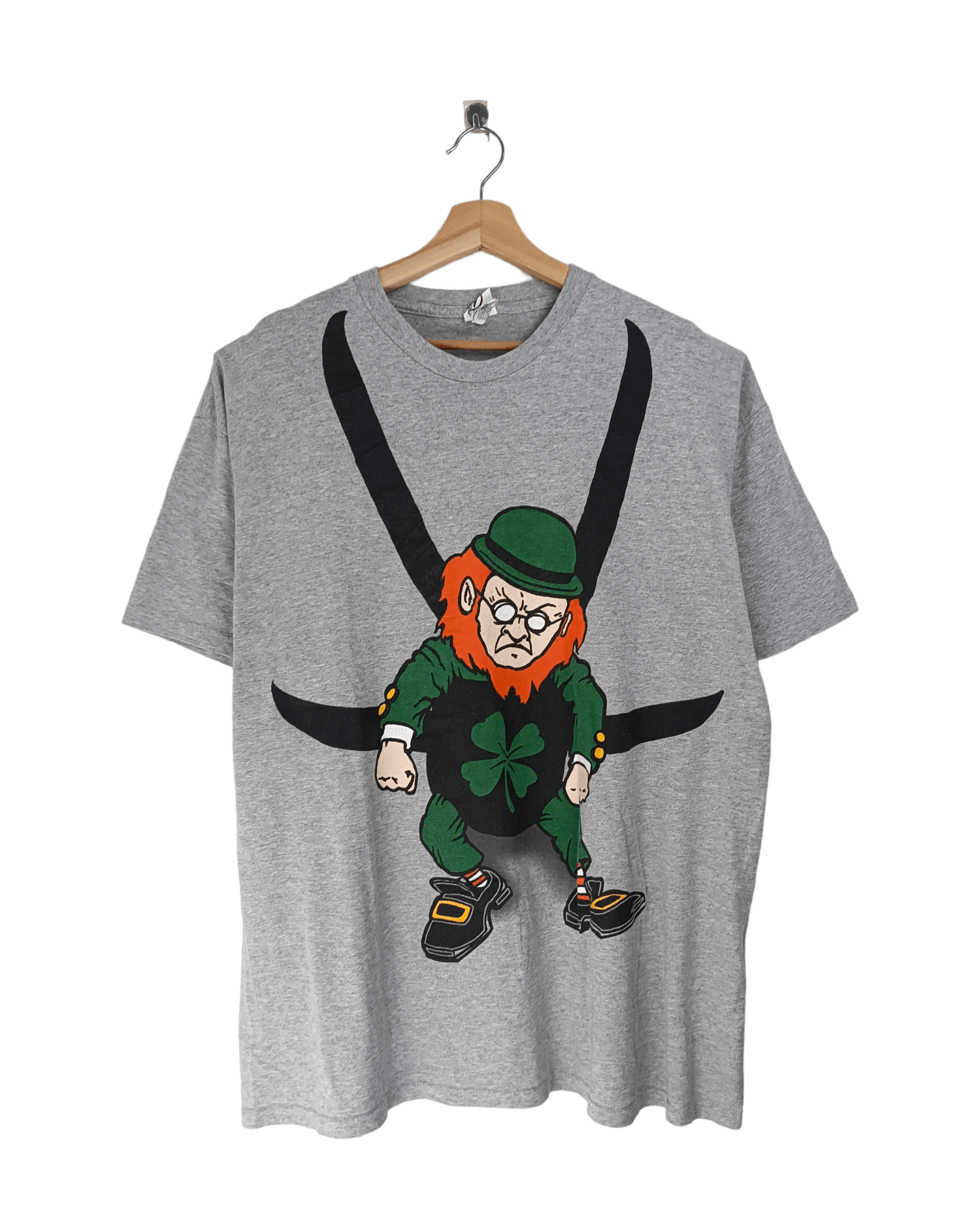 Vintage VINTAGE THE HUNGOVER X LEPRECHAUN TEE movie adult humor Size US XXL / EU 58 / 5 - 1 Thumbnail