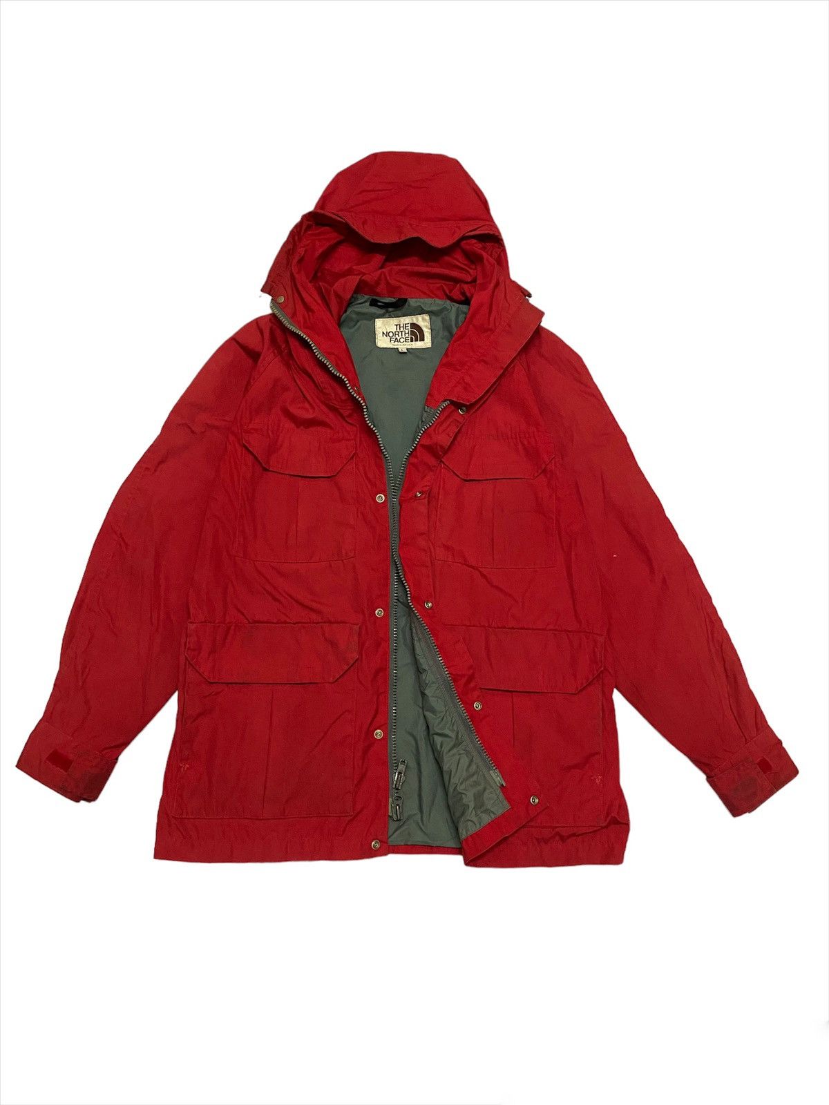 The North Face Vintage TNF The North Face USA Cargo Pocket Hoodie Jacket Size US L / EU 52-54 / 3 - 12 Thumbnail