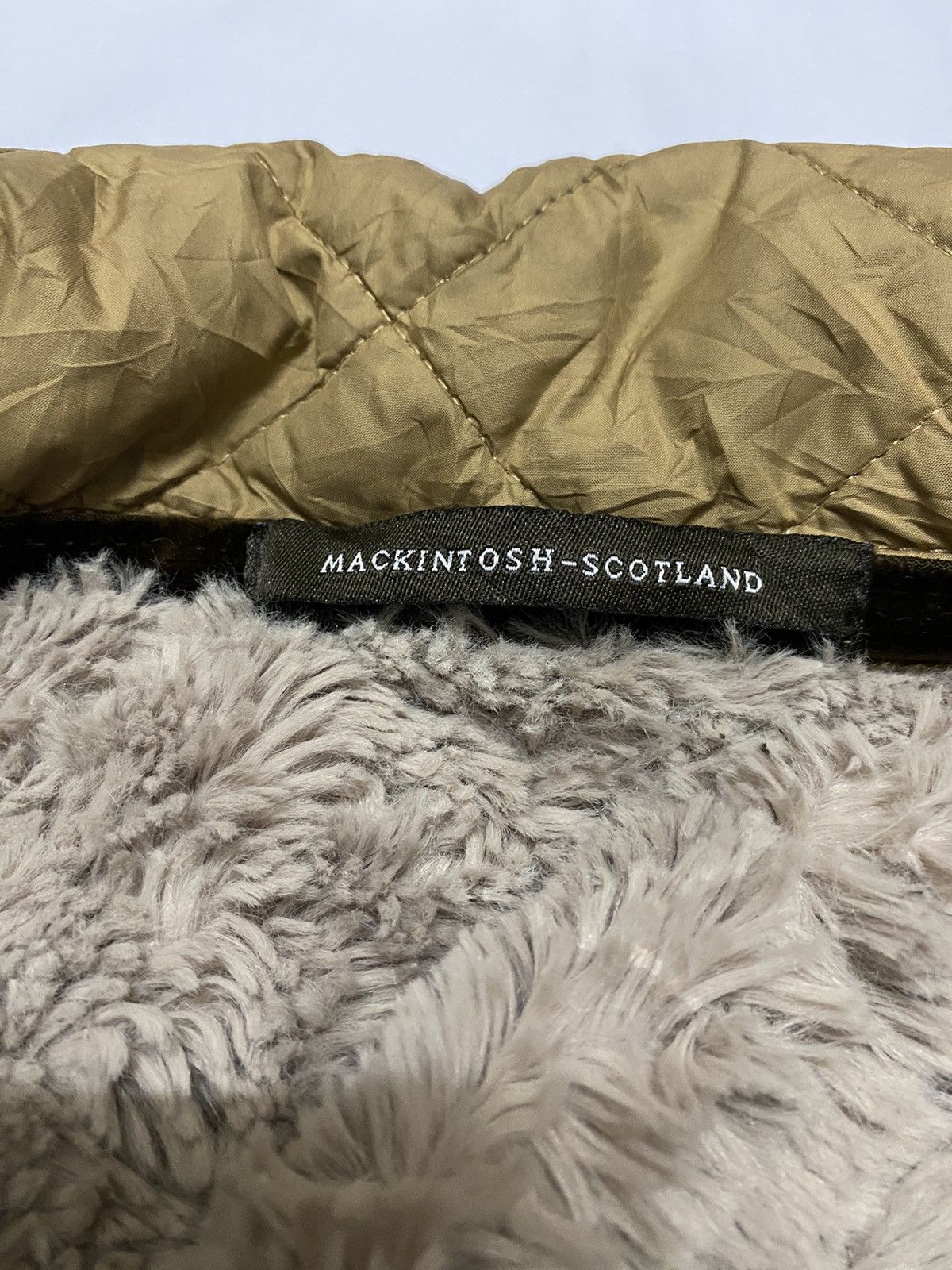 Mackintosh Rare Mackintosh Quilted Lining Sherpa Brown Jacket Size XS / US 0-2 / IT 36-38 - 10 Thumbnail
