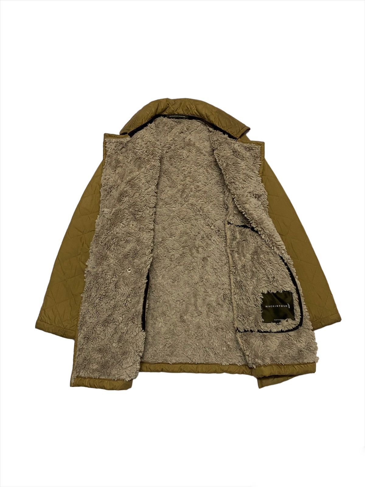 Mackintosh Rare Mackintosh Quilted Lining Sherpa Brown Jacket Size XS / US 0-2 / IT 36-38 - 2 Thumbnail