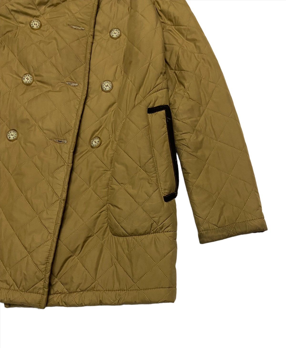 Mackintosh Rare Mackintosh Quilted Lining Sherpa Brown Jacket Size XS / US 0-2 / IT 36-38 - 7 Thumbnail