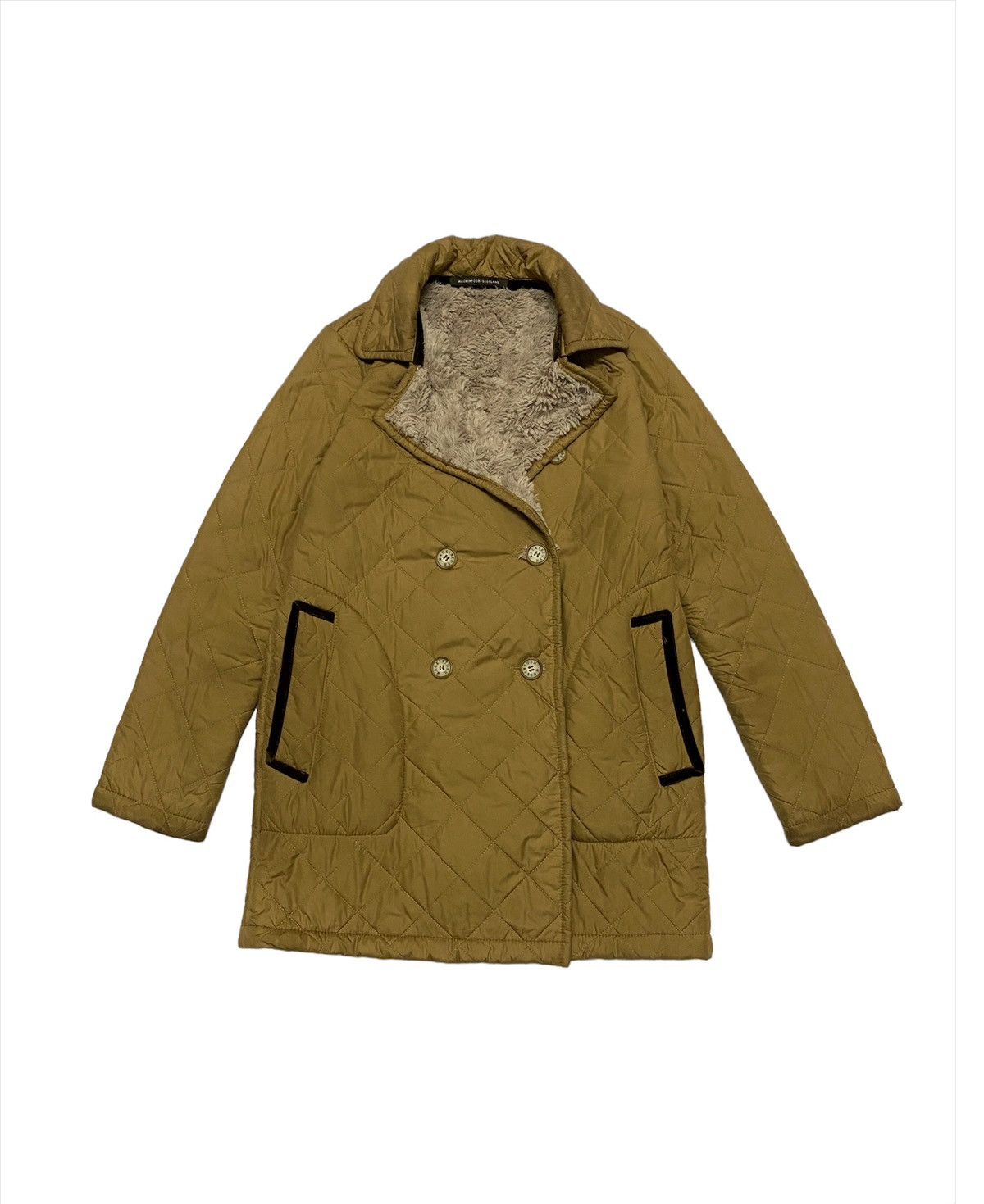 Mackintosh Rare Mackintosh Quilted Lining Sherpa Brown Jacket Size XS / US 0-2 / IT 36-38 - 1 Thumbnail