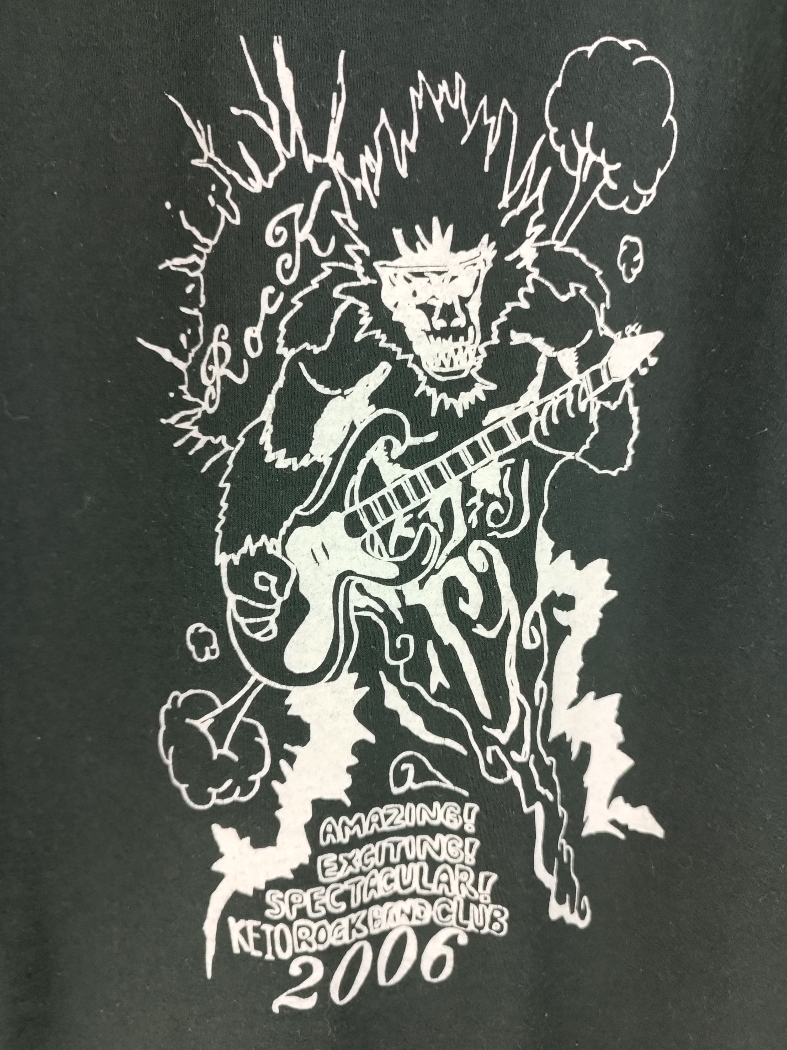Band Tees VINTAGE '06 KEIO ROCK BAND CLUB TEE japan rock band Size US L / EU 52-54 / 3 - 12 Thumbnail