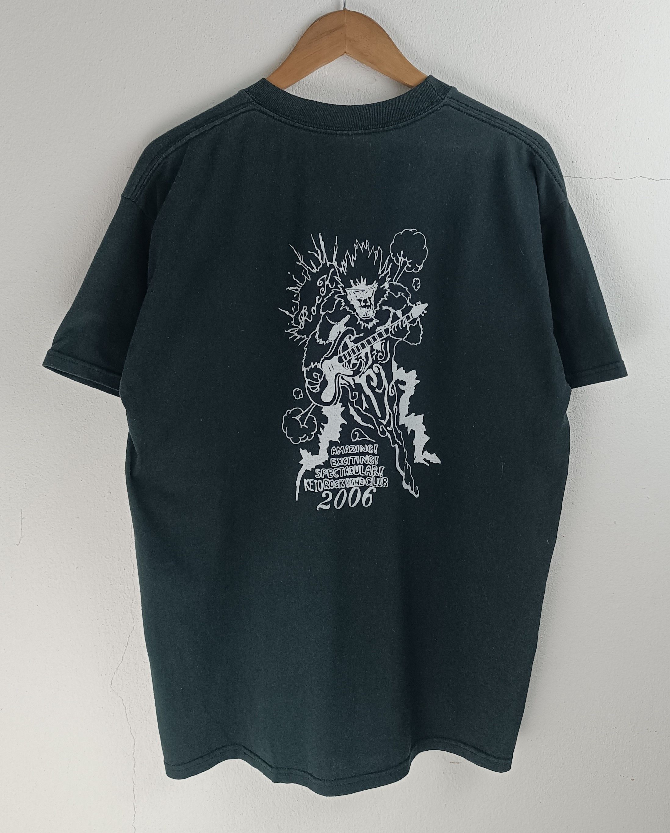 Band Tees VINTAGE '06 KEIO ROCK BAND CLUB TEE japan rock band Size US L / EU 52-54 / 3 - 4 Thumbnail