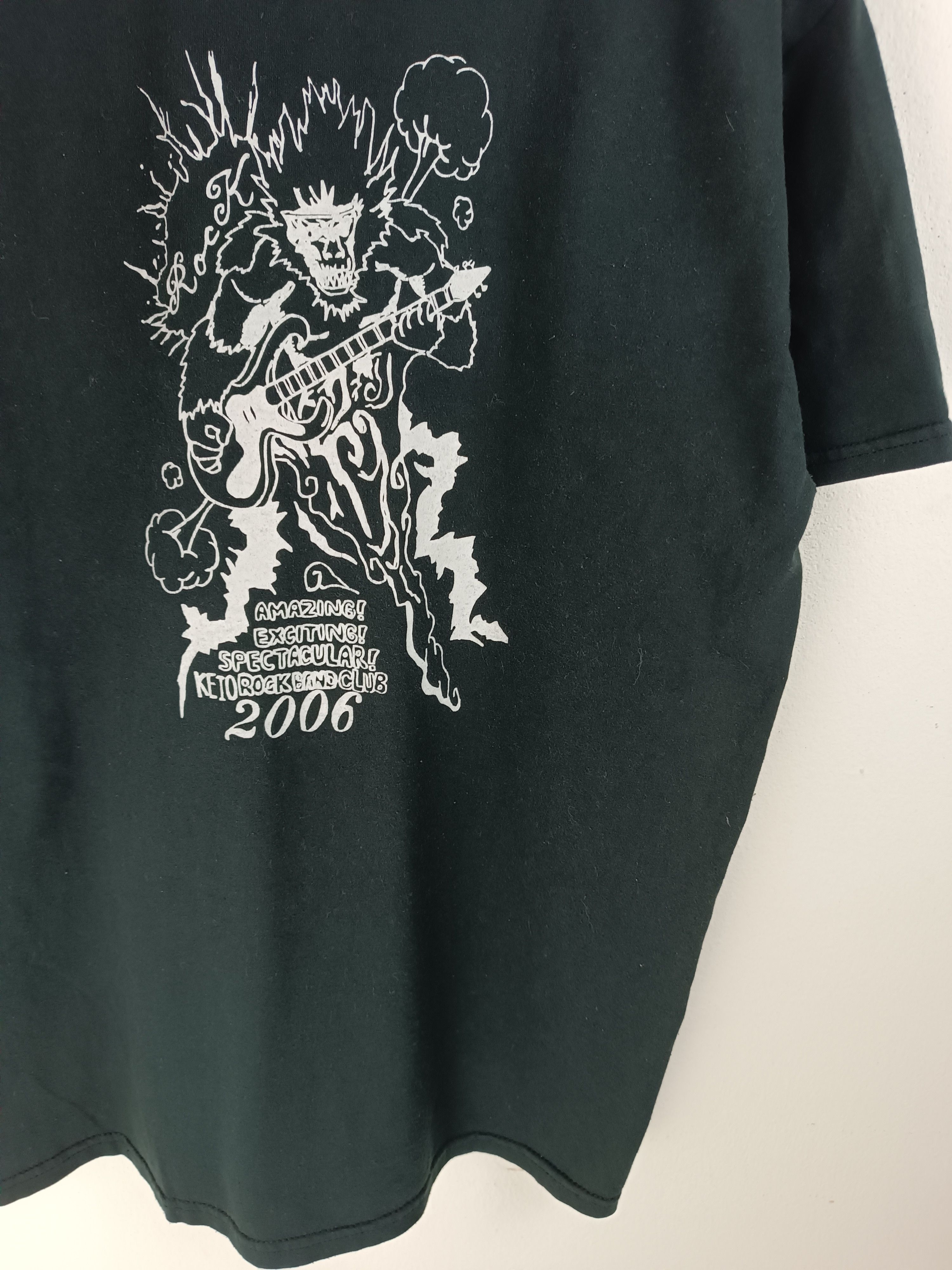 Band Tees VINTAGE '06 KEIO ROCK BAND CLUB TEE japan rock band Size US L / EU 52-54 / 3 - 11 Thumbnail