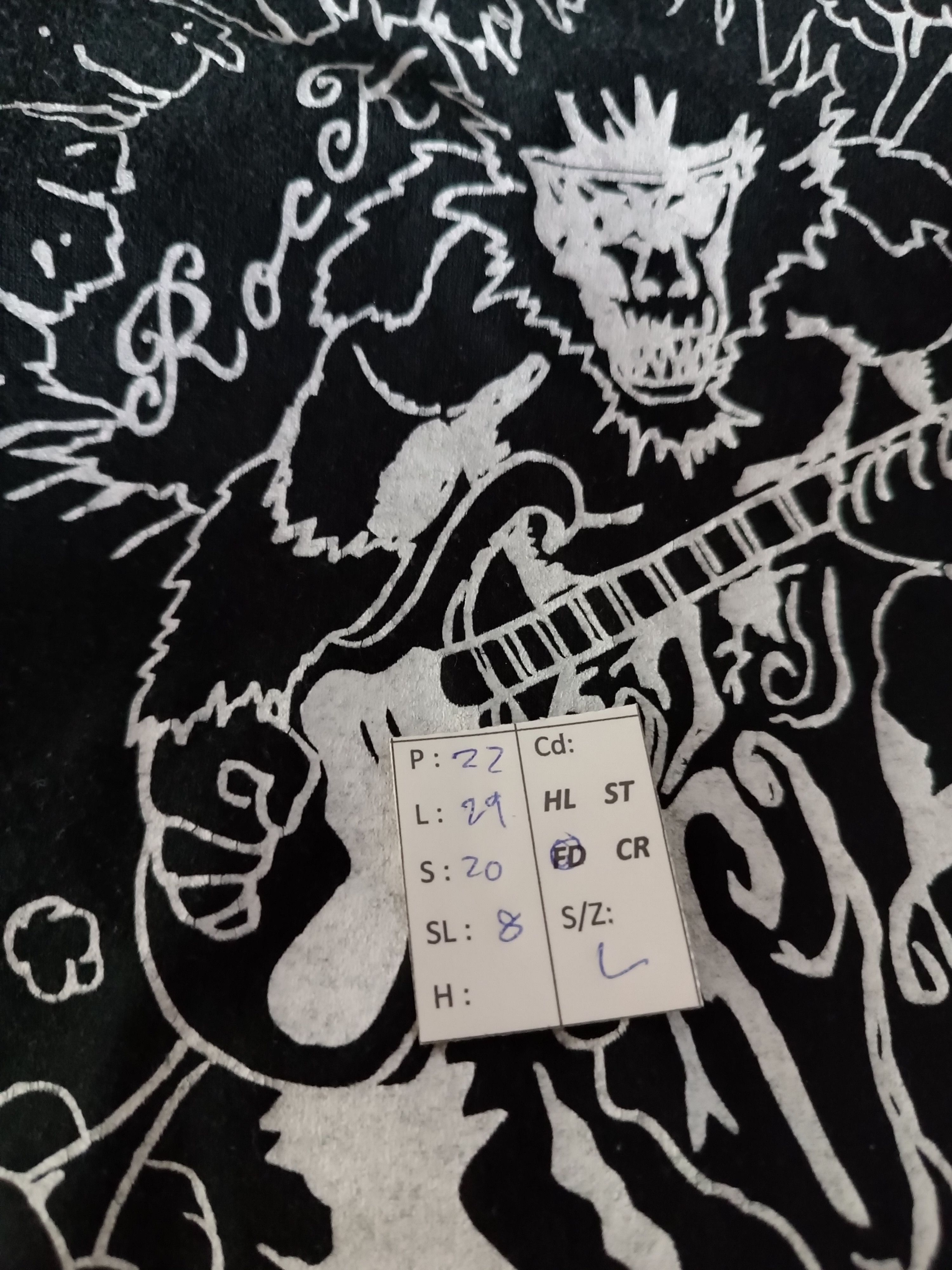 Band Tees VINTAGE '06 KEIO ROCK BAND CLUB TEE japan rock band Size US L / EU 52-54 / 3 - 14 Thumbnail