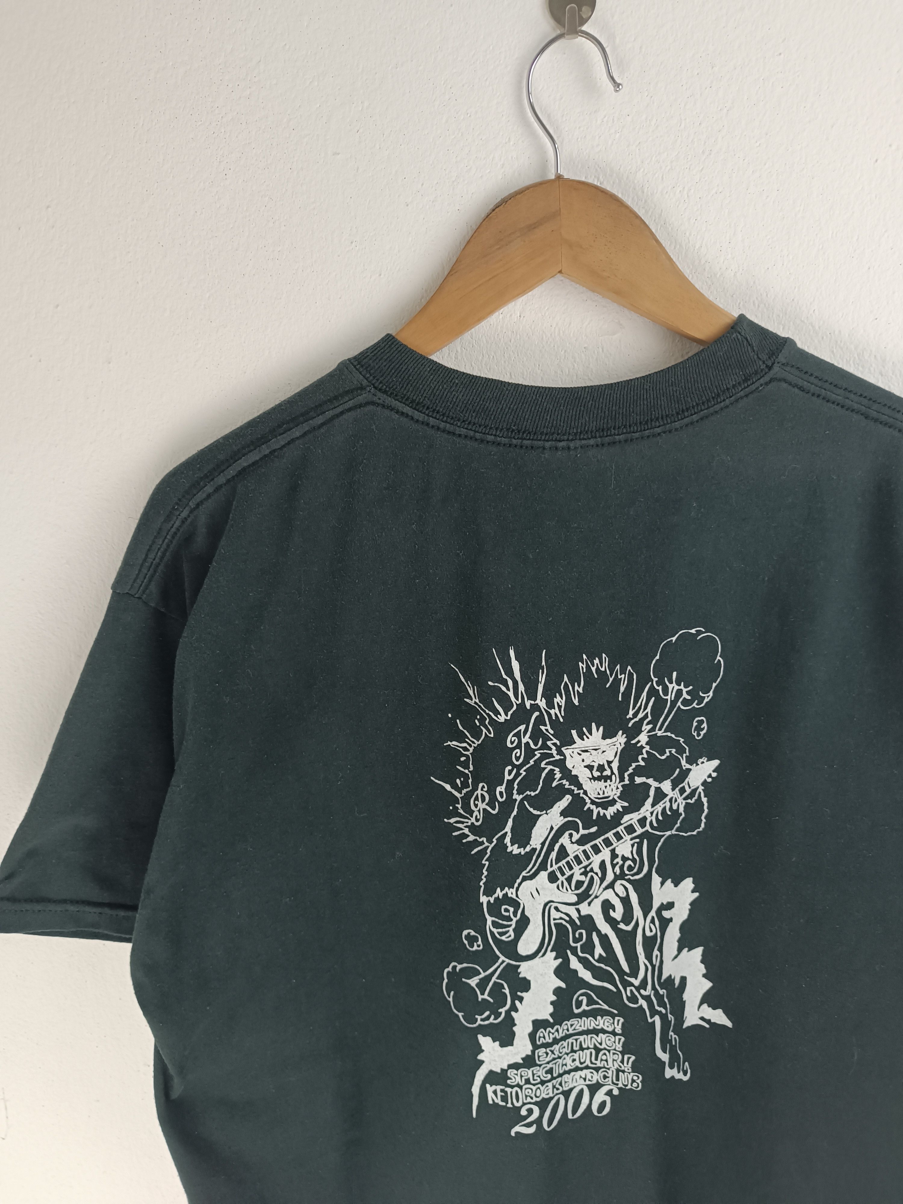 Band Tees VINTAGE '06 KEIO ROCK BAND CLUB TEE japan rock band Size US L / EU 52-54 / 3 - 10 Thumbnail