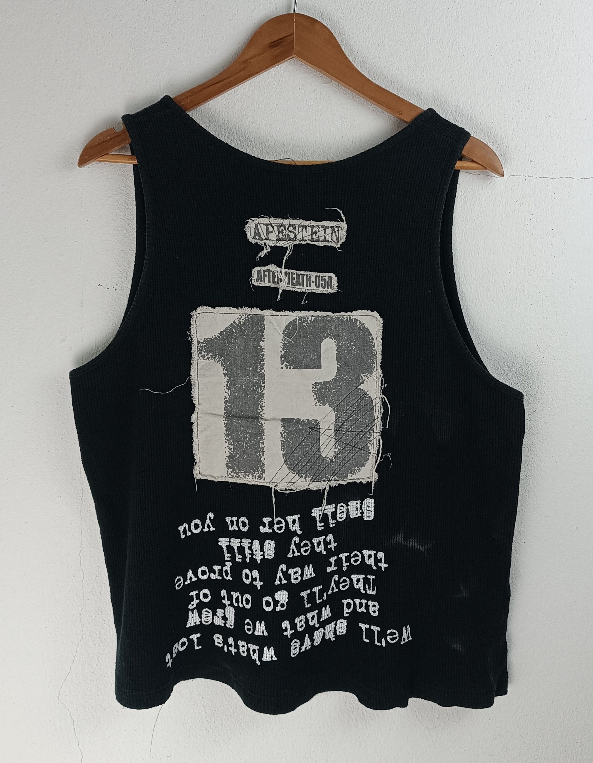 Japanese Brand RARE🔥VTG APESTEIN ANARCHISM RIOT SKULL LGB PUNK INTHEATTIC Size US L / EU 52-54 / 3 - 4 Thumbnail