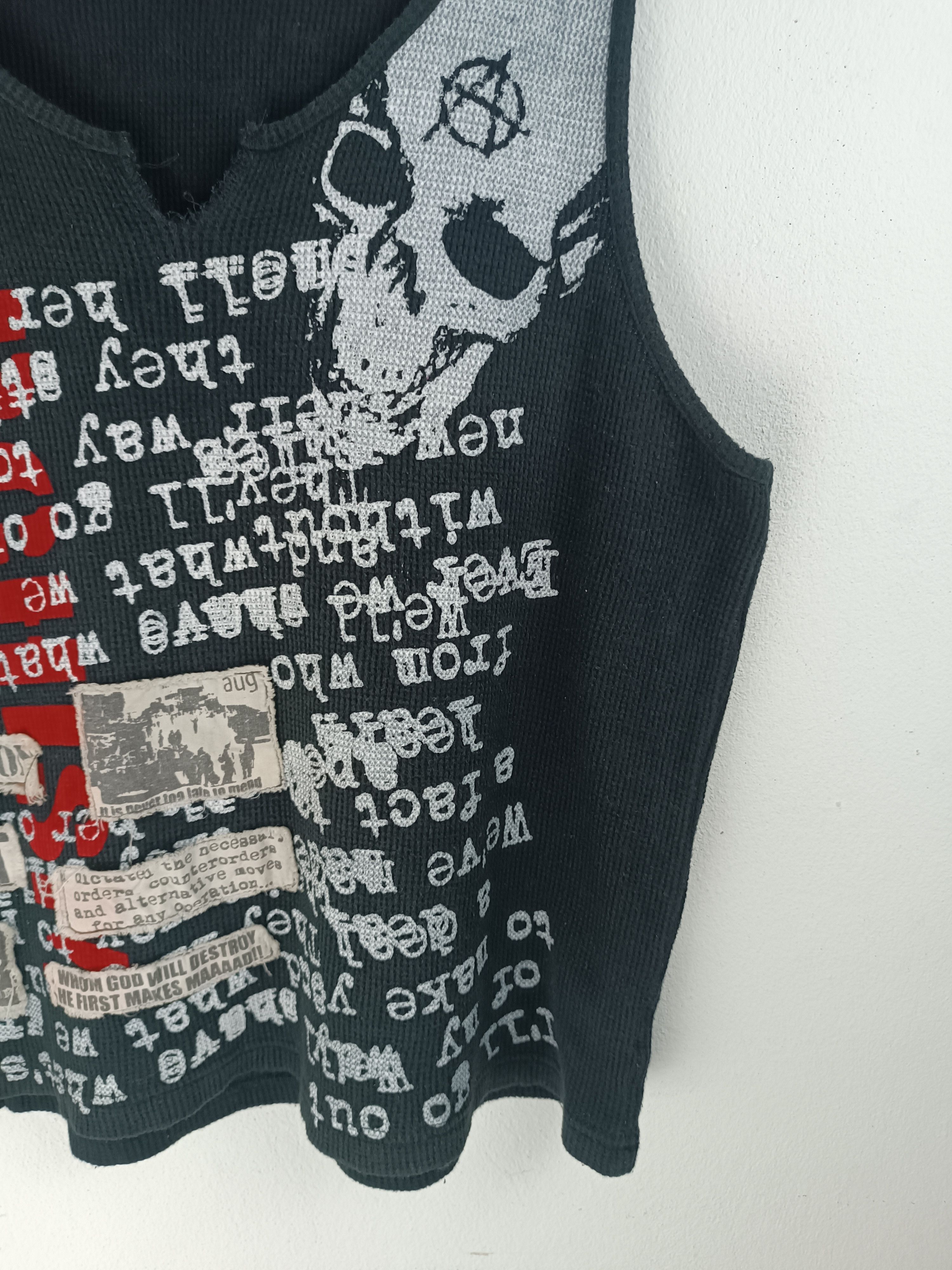 Japanese Brand RARE🔥VTG APESTEIN ANARCHISM RIOT SKULL LGB PUNK INTHEATTIC Size US L / EU 52-54 / 3 - 7 Thumbnail