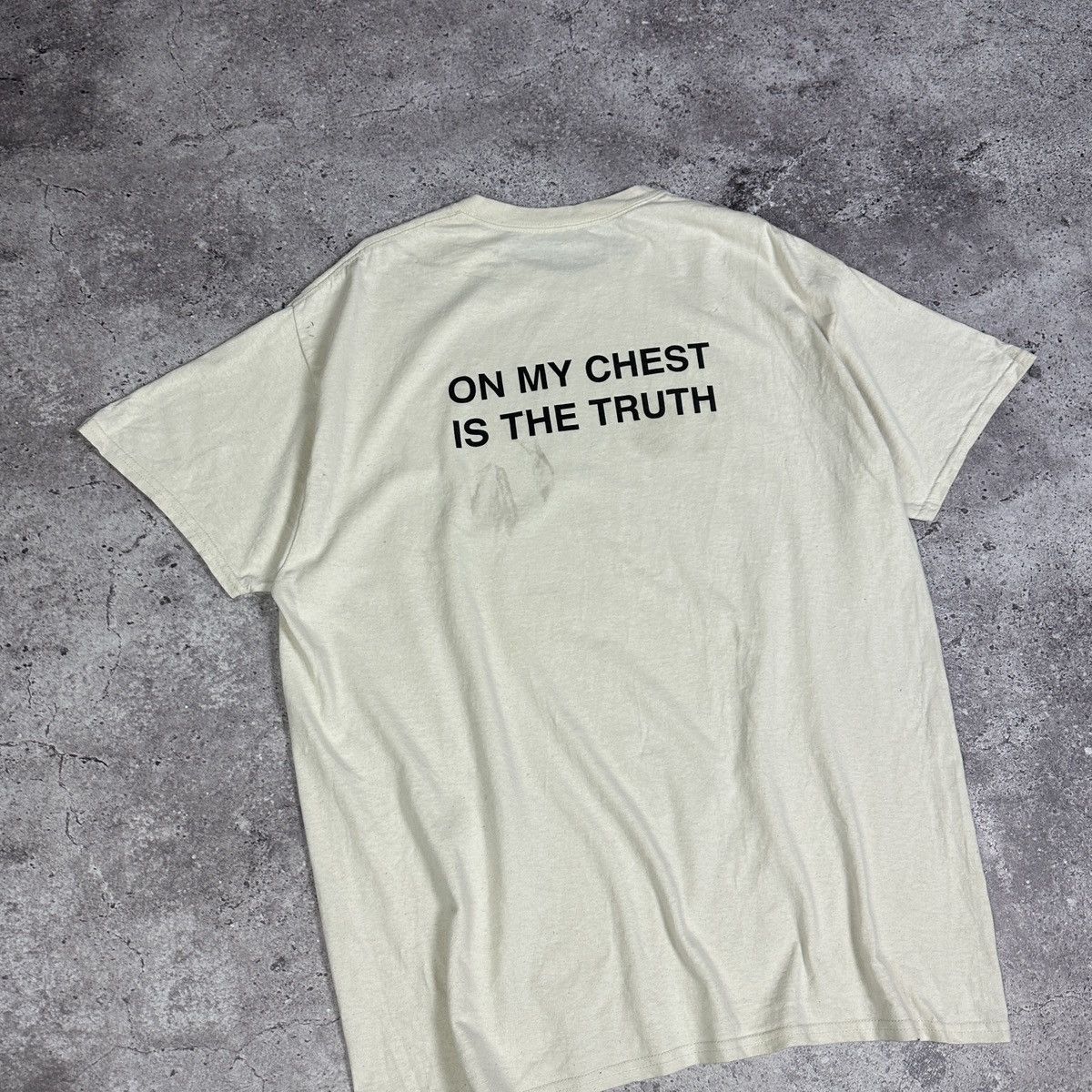 Other Vintage Grail Archive George Brecht On My Back Paradox tee Size US XL / EU 56 / 4 - 5 Thumbnail