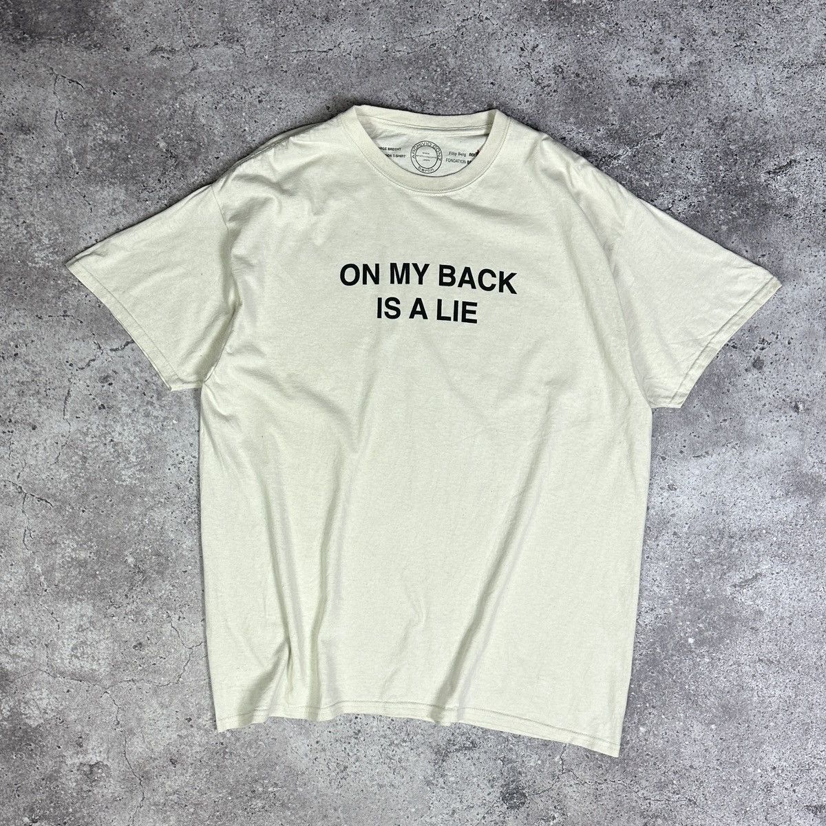 Other Vintage Grail Archive George Brecht On My Back Paradox tee Size US XL / EU 56 / 4 - 1 Thumbnail