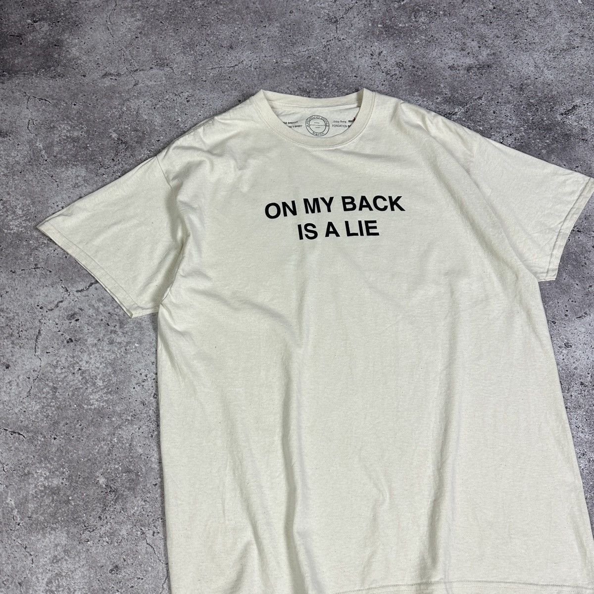 Other Vintage Grail Archive George Brecht On My Back Paradox tee Size US XL / EU 56 / 4 - 4 Thumbnail