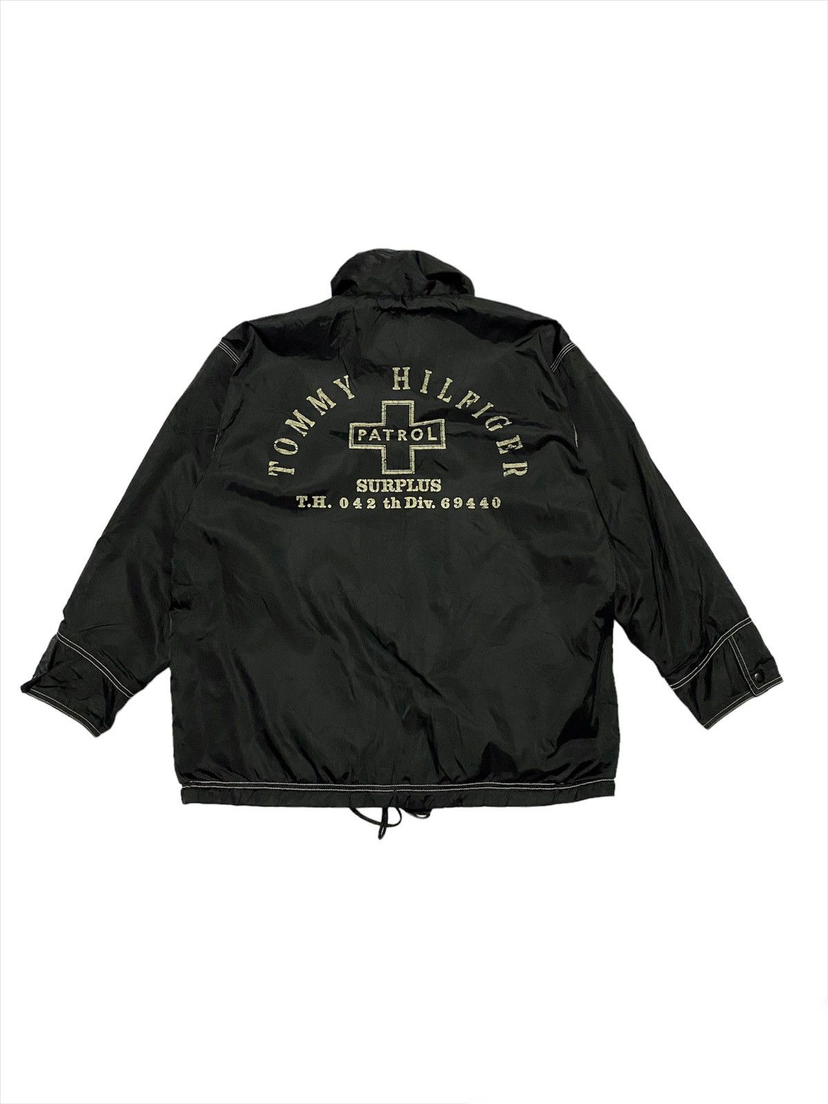 Tommy Hilfiger Rare Vintage Tommy Hilfiger TH04211thDiv Reversible Jacket Size US L / EU 52-54 / 3 - 2 Thumbnail