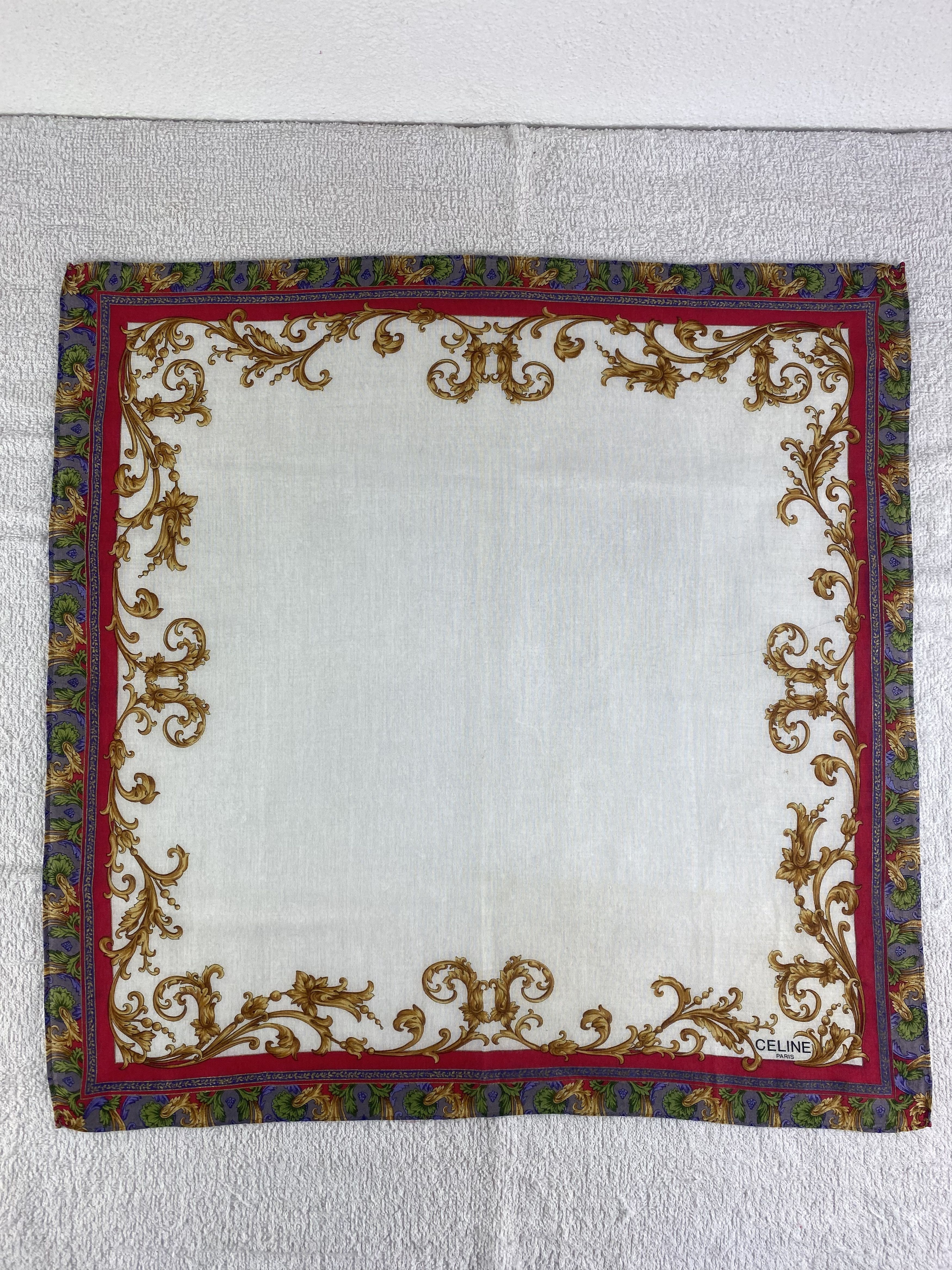 Celine Celine Handkerchief / Bandana / Neckerchief C164 Size ONE SIZE - 3 Thumbnail