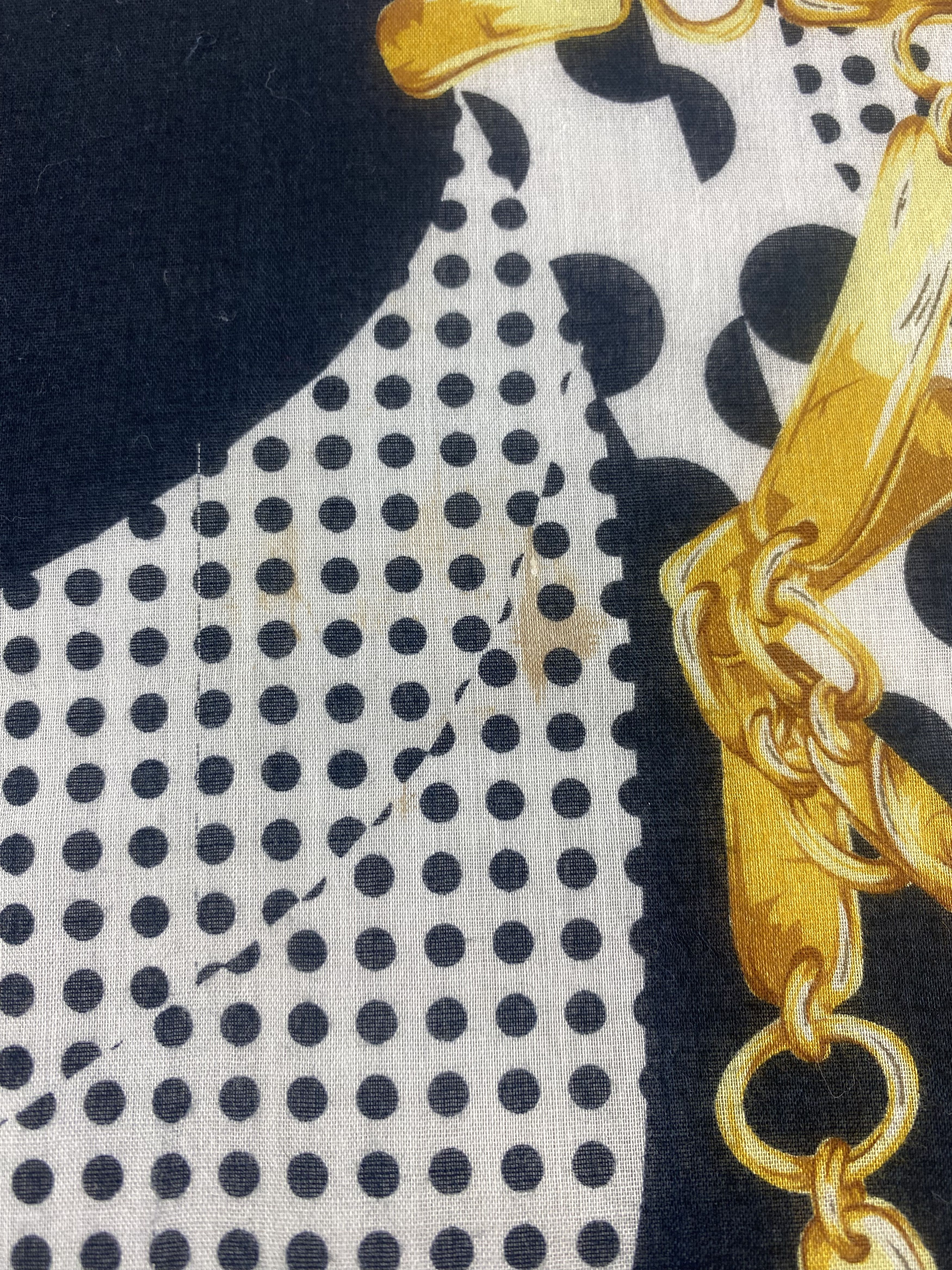 Vintage Christian Dior Handkerchief / Bandana / Neckerchief C170 Size ONE SIZE - 6 Thumbnail